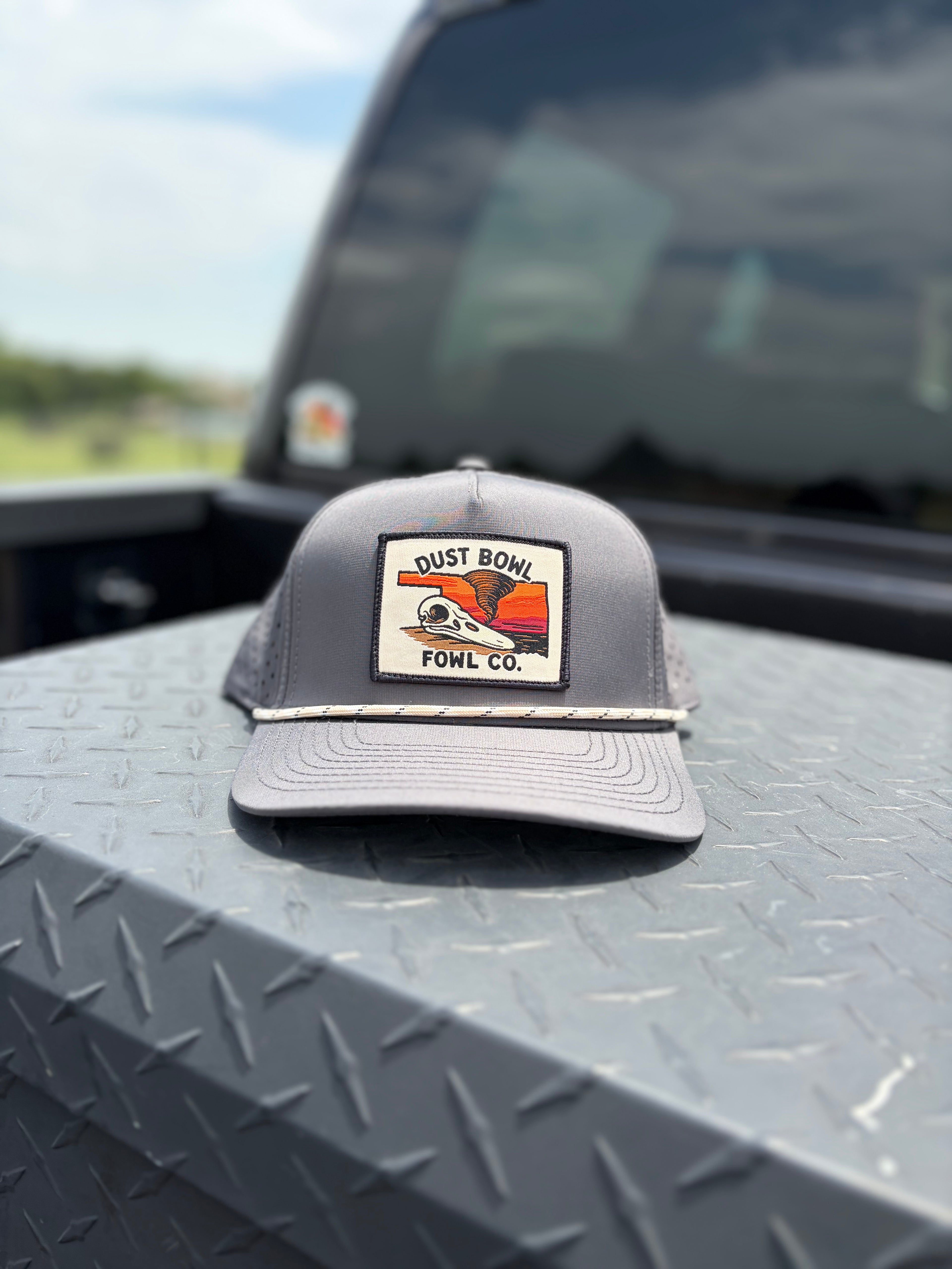 Dust Bowl Fowl Co. Performance Patch Hat - Okie Patch