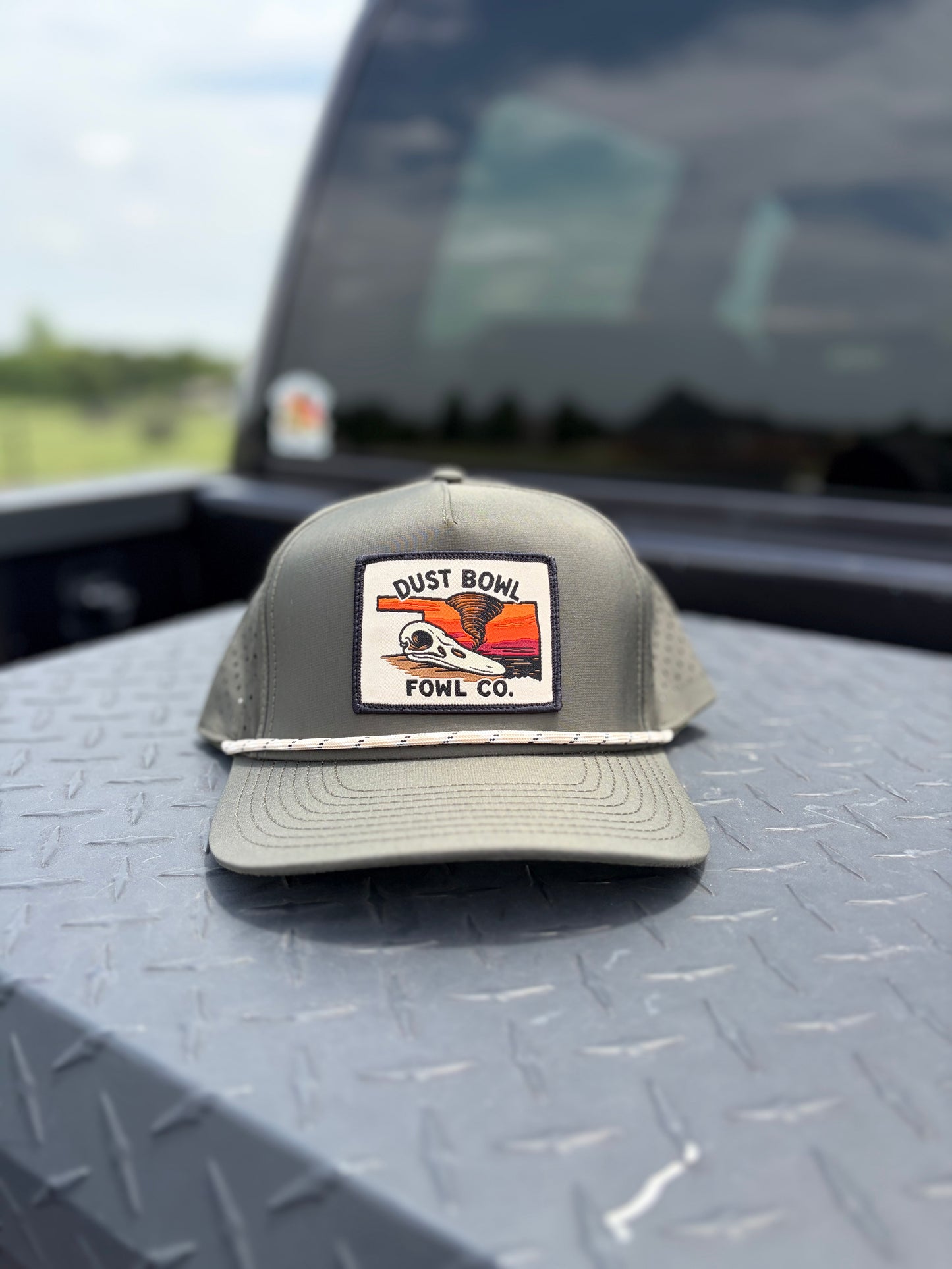 Dust Bowl Fowl Co. Performance Patch Hat - Okie Patch