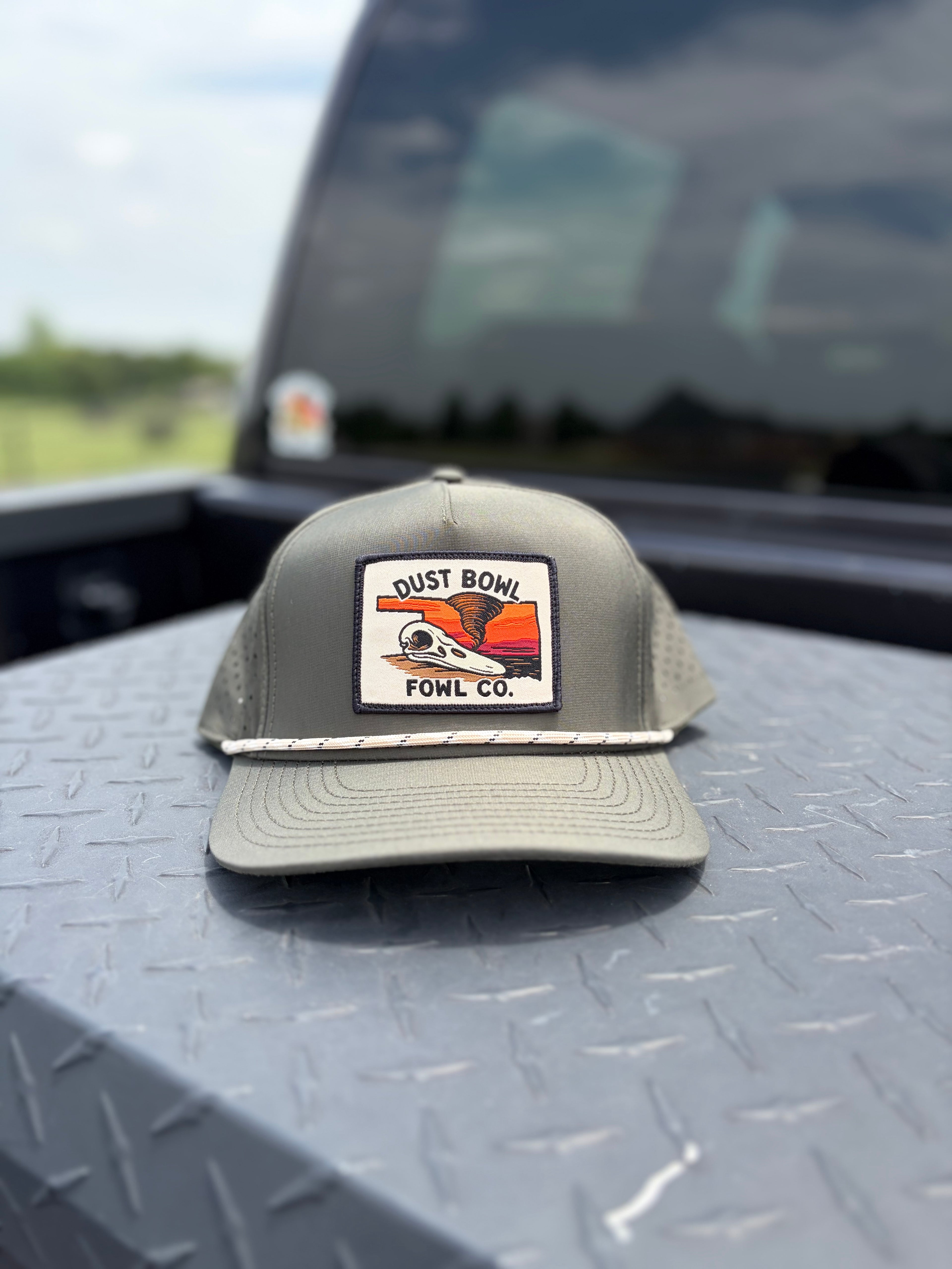 Dust Bowl Fowl Co. Performance Patch Hat - Okie Patch