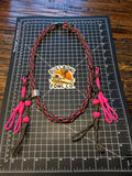 Shorty Round Braid Thin Line - Neon Pink