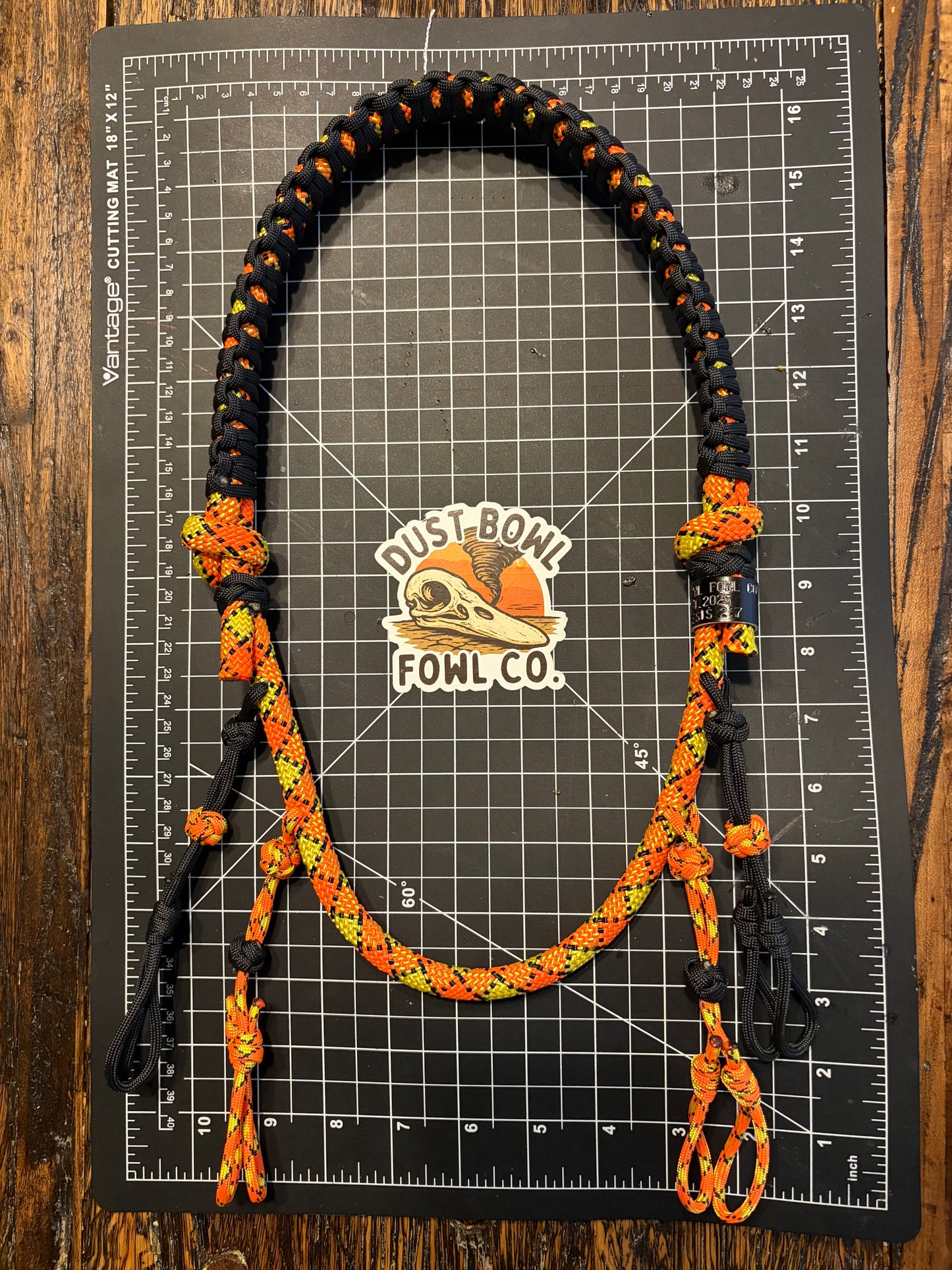 Minimalist Heavy Half Round - Orange