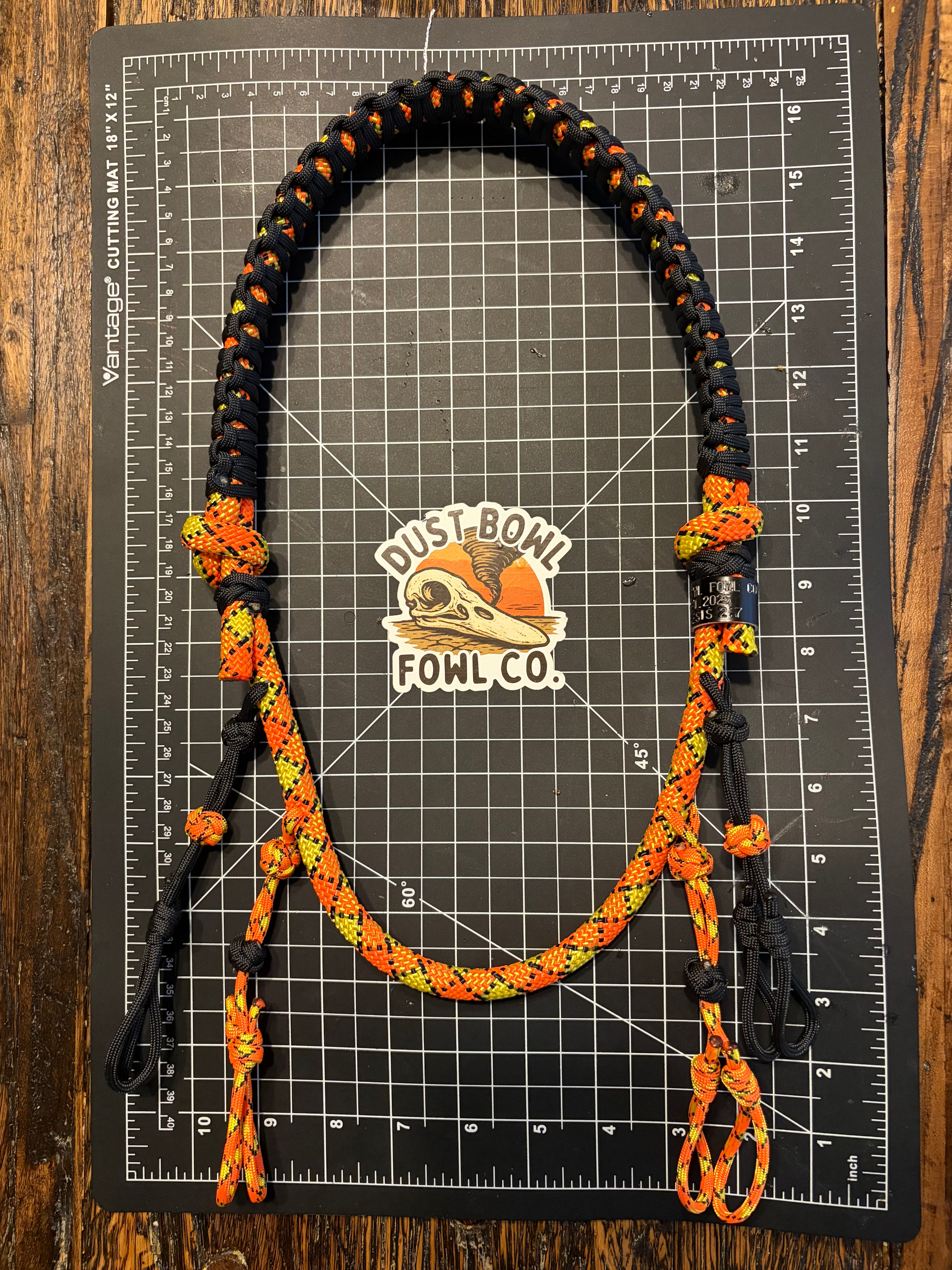 Minimalist Heavy Half Round - Orange