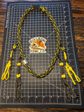 Shorty Round Braid Thin Line - Neon Yellow