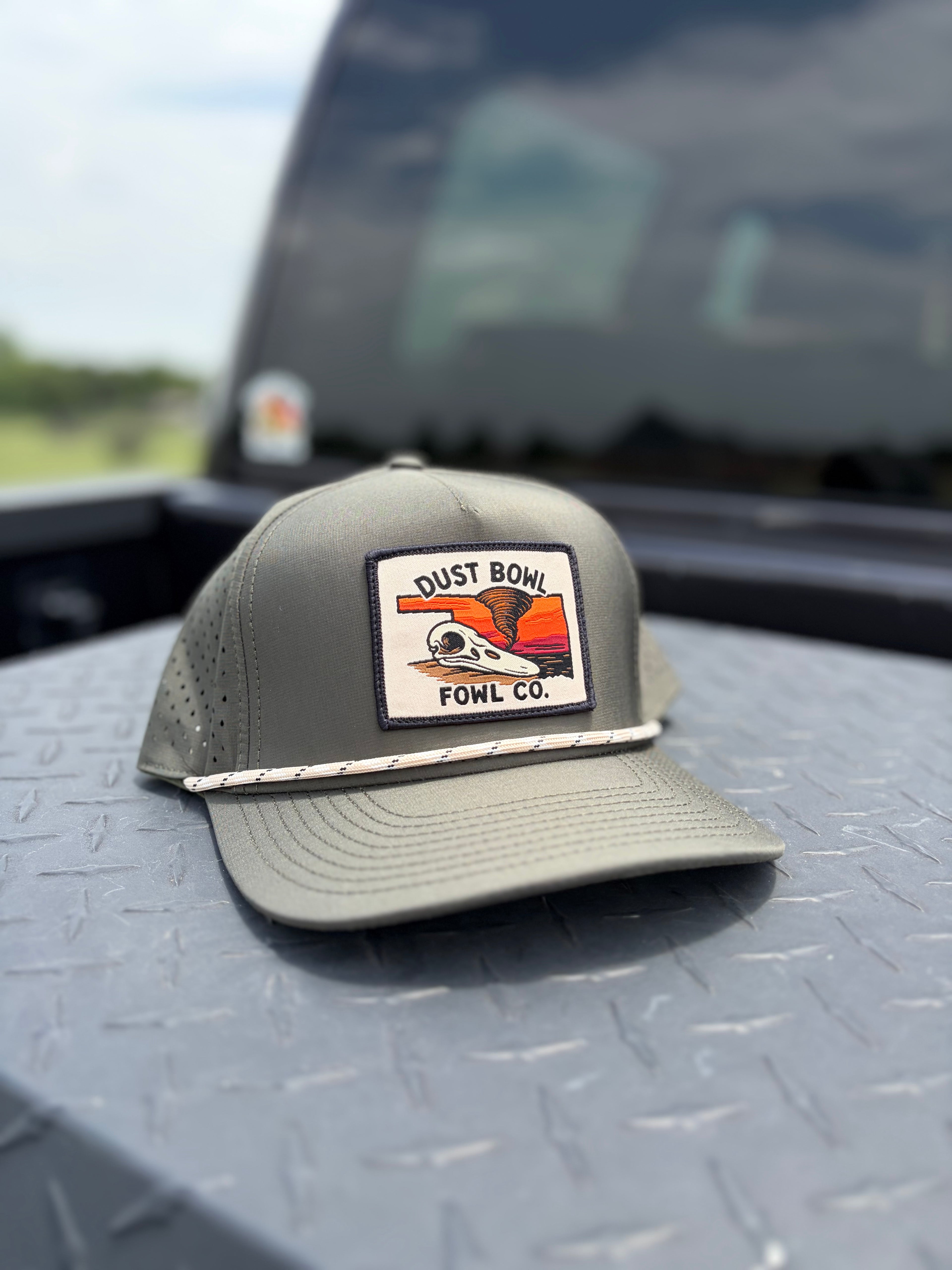 Dust Bowl Fowl Co. Performance Patch Hat - Okie Patch