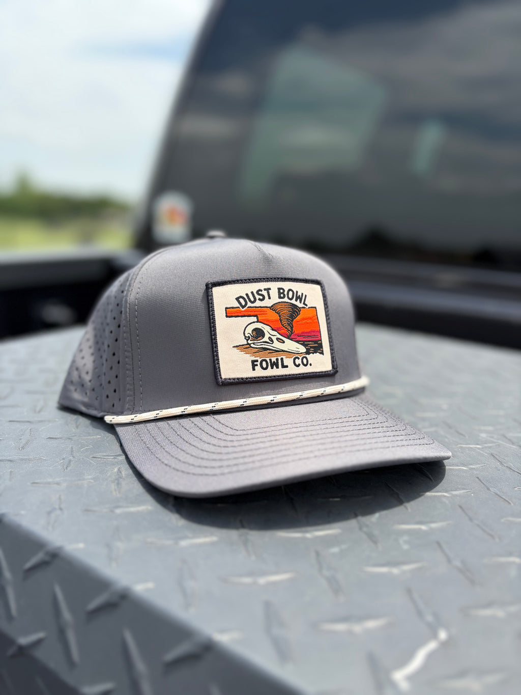 Dust Bowl Fowl Co. Performance Patch Hat - Okie Patch