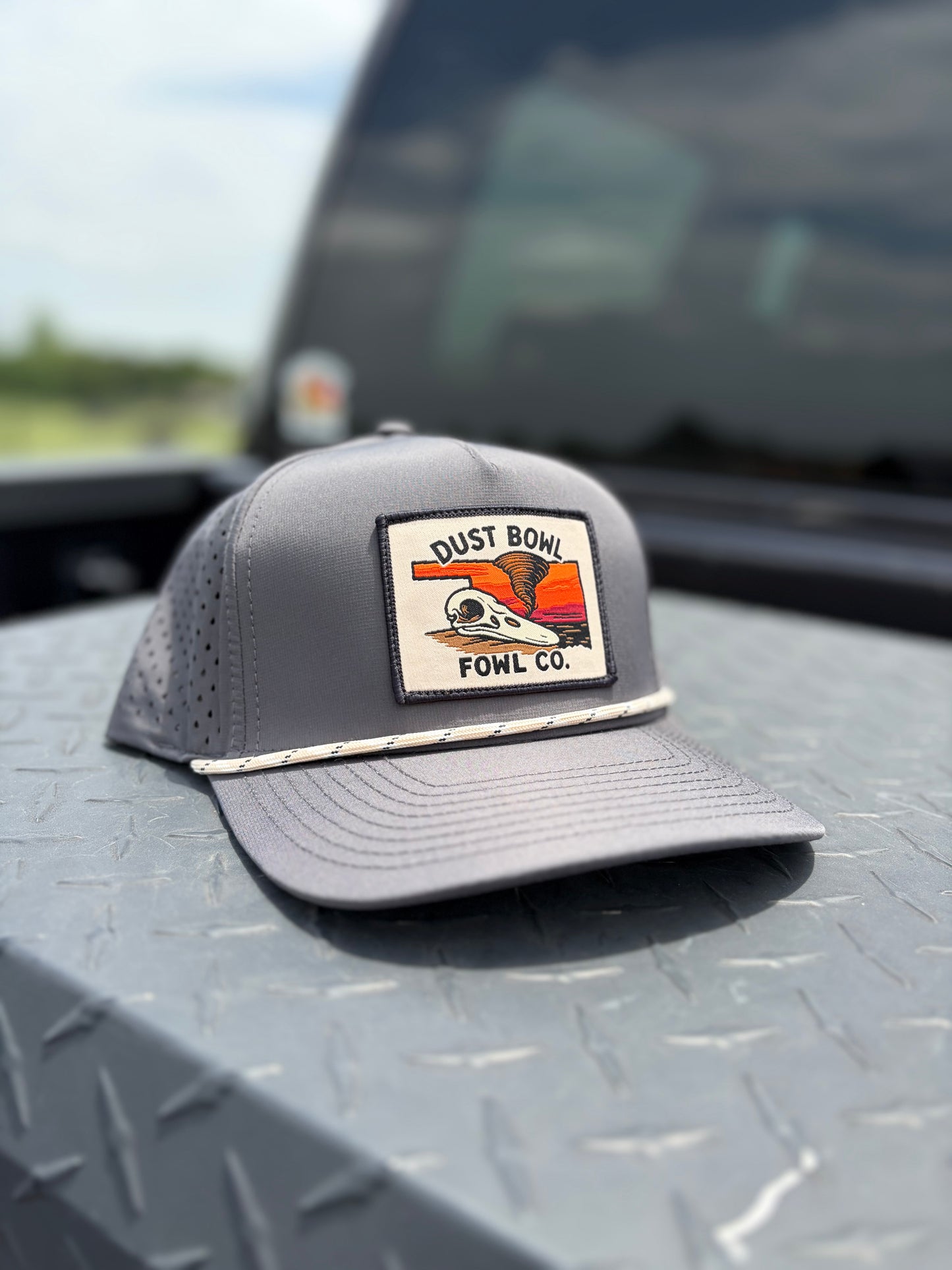 Dust Bowl Fowl Co. Performance Patch Hat - Okie Patch