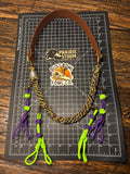 Leather x Half Round Lanyard - Joker