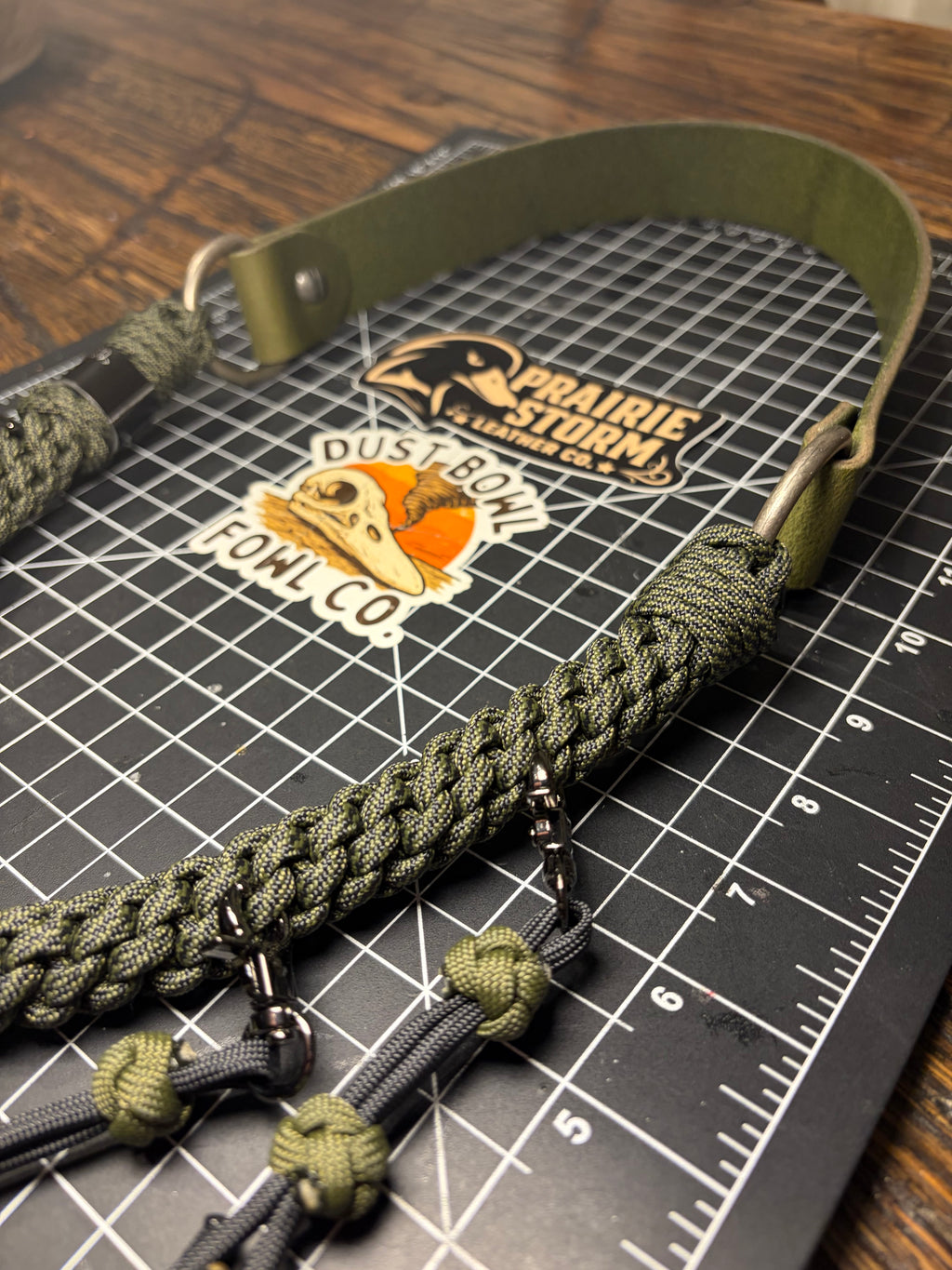 Leather x Half Round Lanyard - Ranger