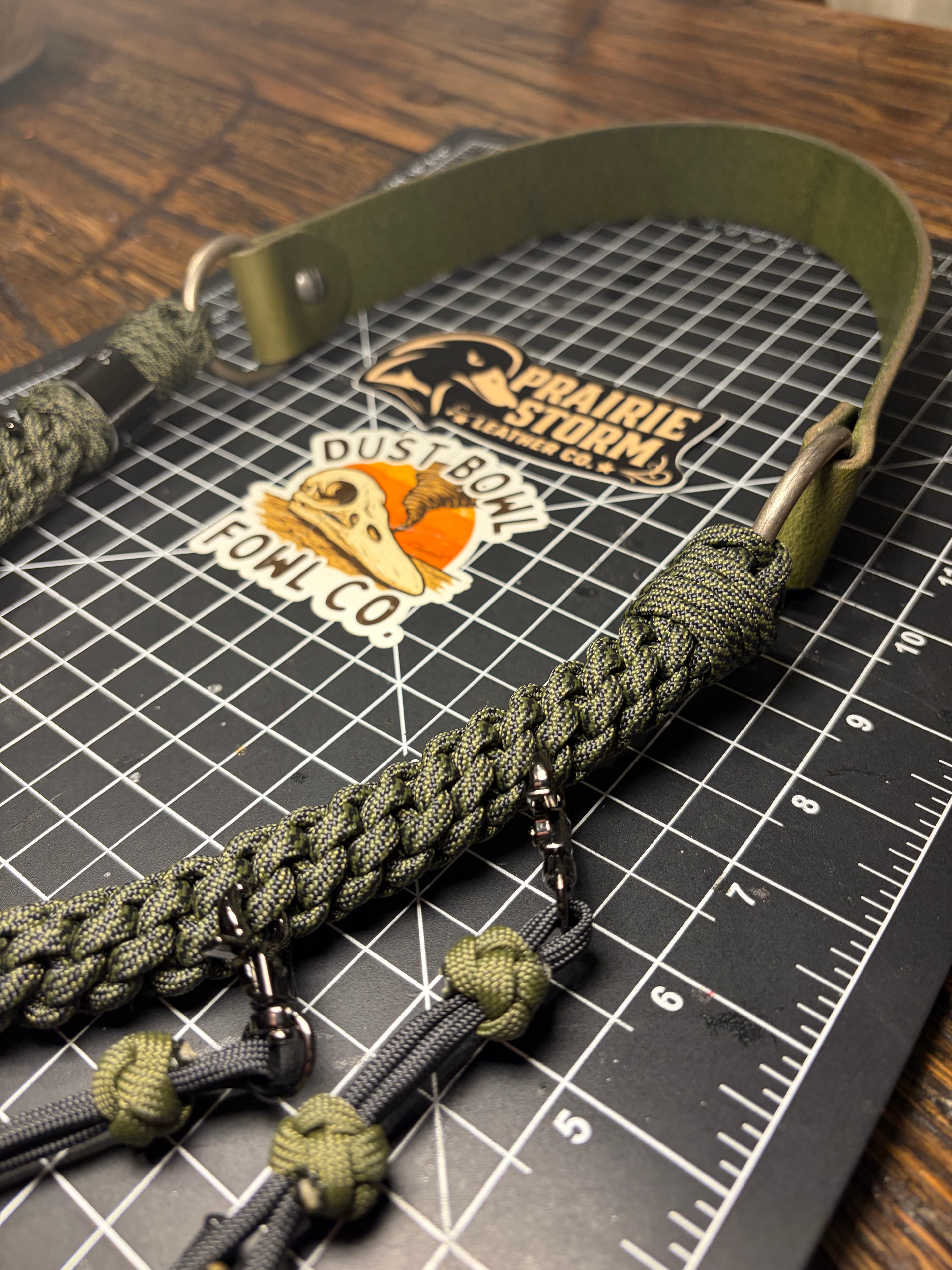 Leather x Half Round Lanyard - Ranger