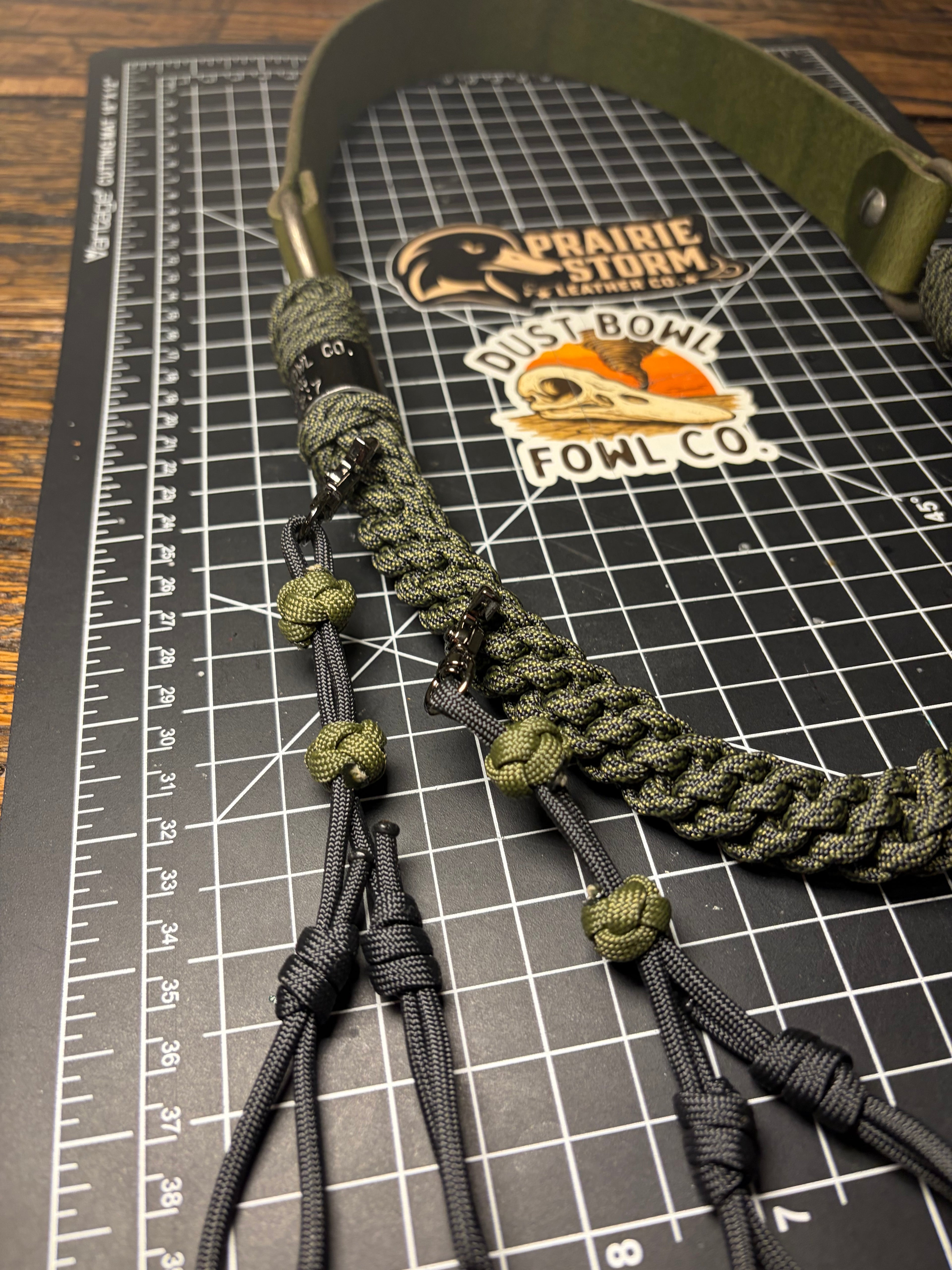 Leather x Half Round Lanyard - Ranger