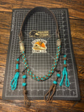Leather x Half Round Lanyard - Pintail