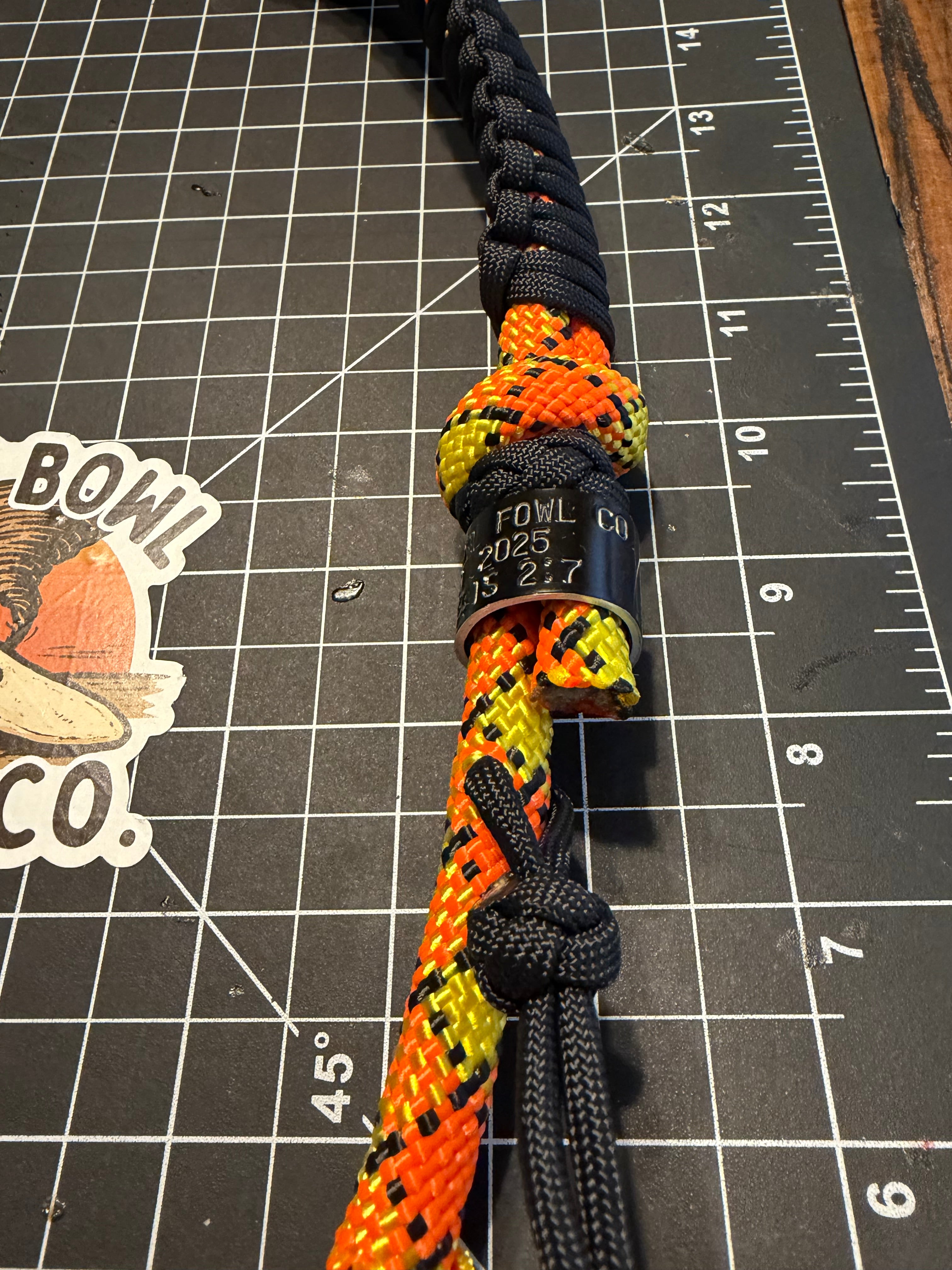 Minimalist Heavy Half Round - Orange