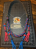 Leather x Half Round Lanyard - Punk Rock