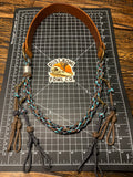Leather x Half Round Lanyard - Western