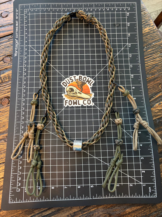 Shorty Round Braid Thin Line -  Timber