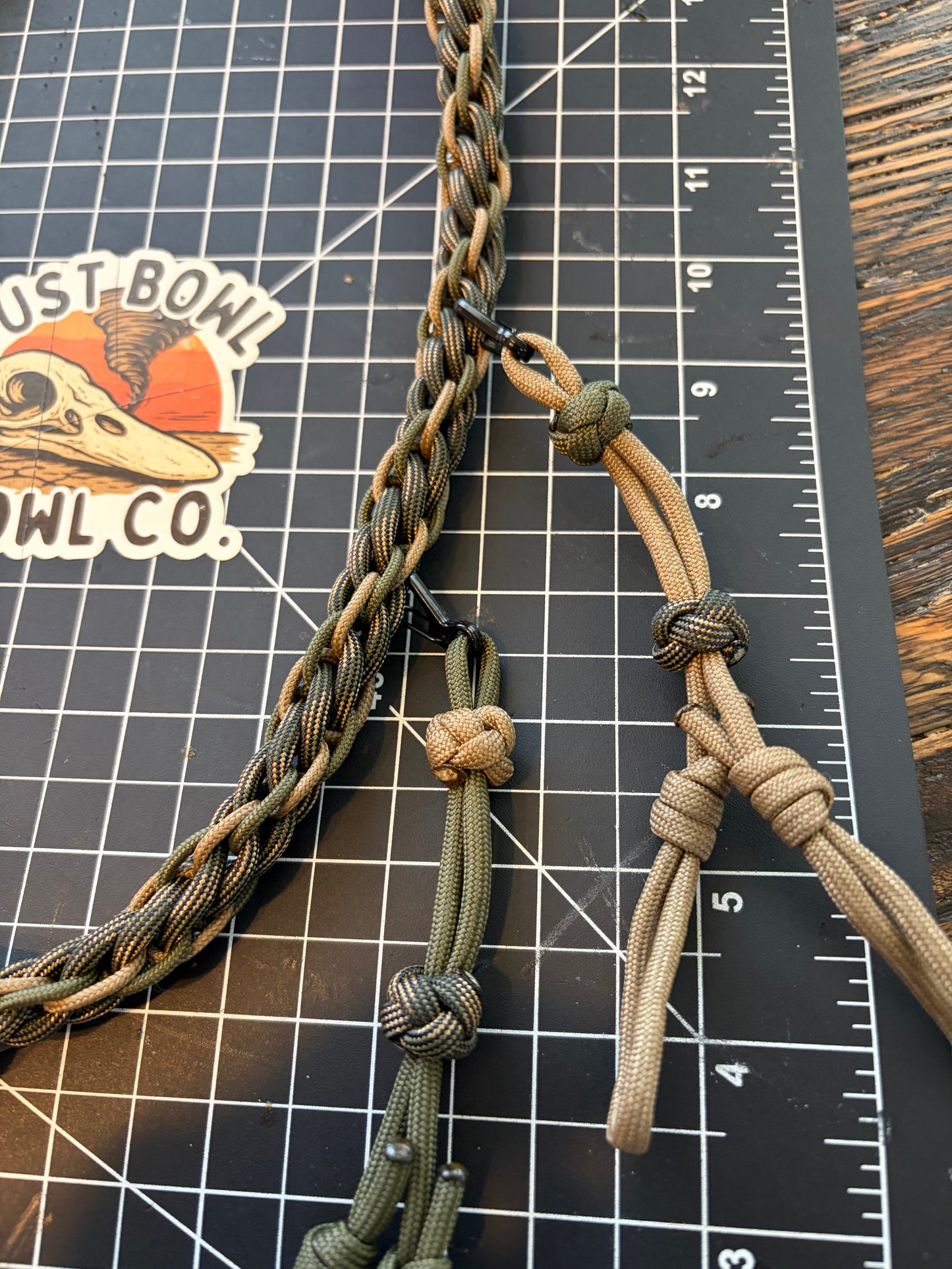 Shorty Round Braid Thin Line -  Timber