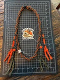 Shorty Round Braid Thin Line -  Blaze Orange