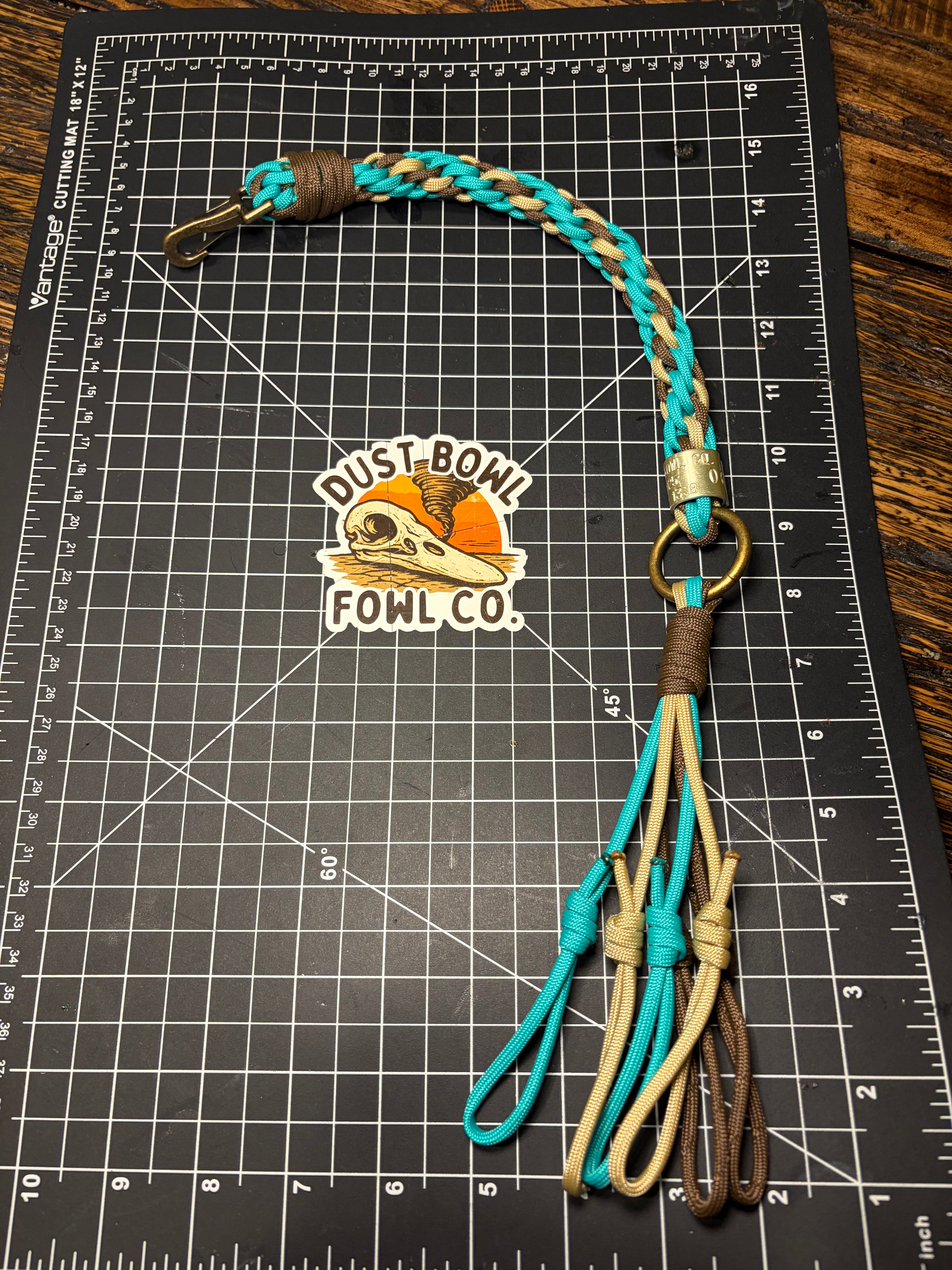 Clip-In Duck Tote - Teal