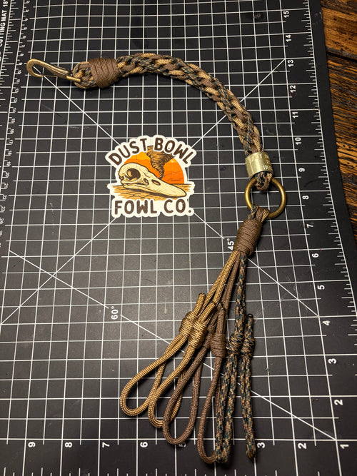 Clip-In Duck Tote - Brown x Tan