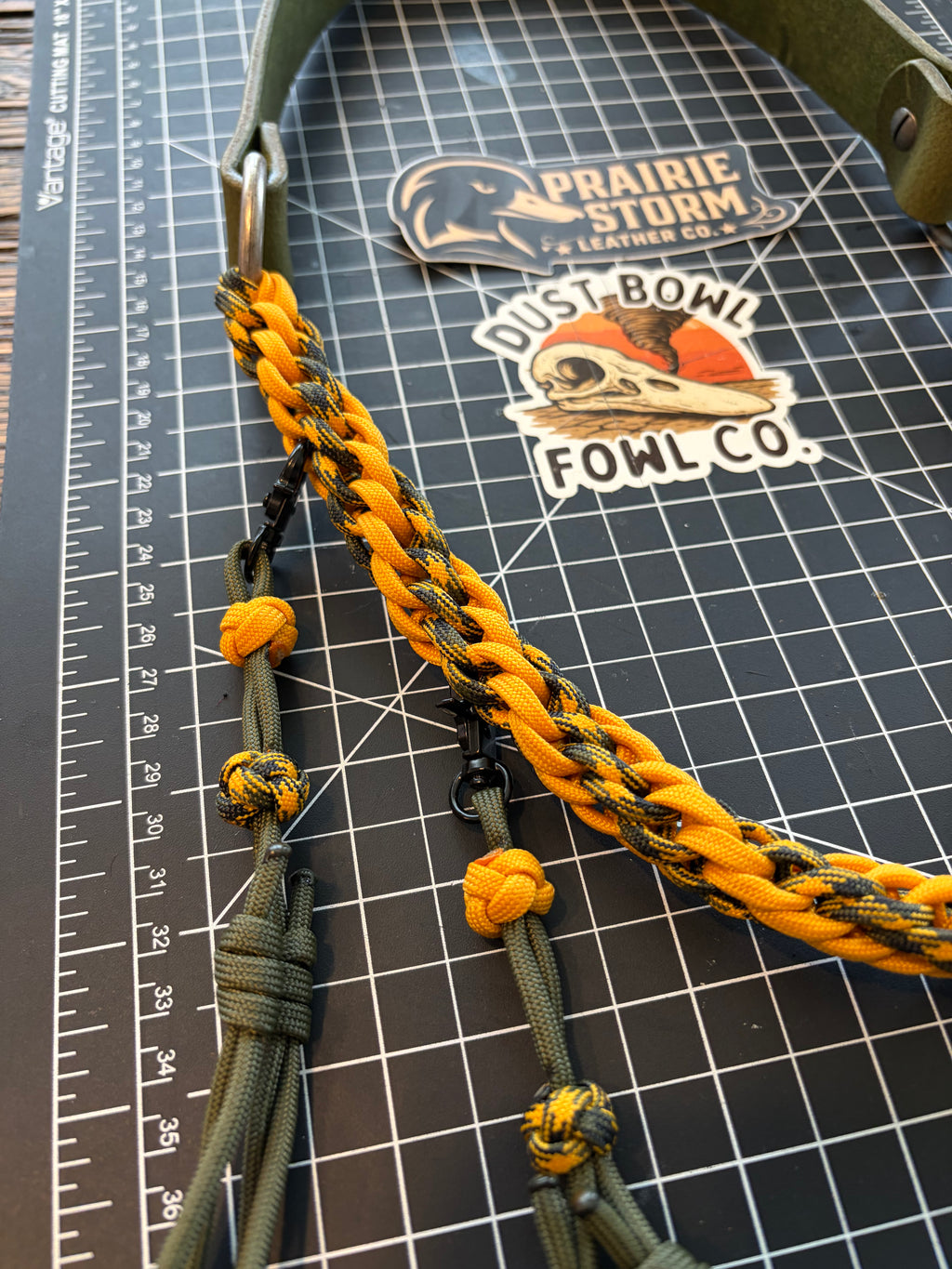 Leather x Half Round Lanyard -  Ranger