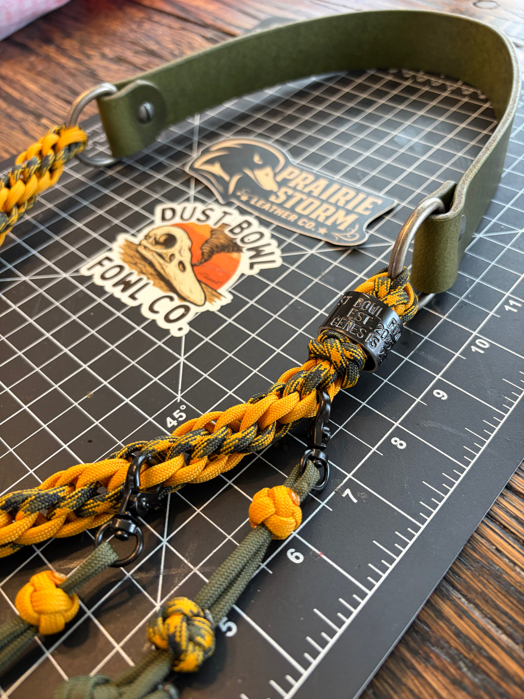 Leather x Half Round Lanyard -  Ranger