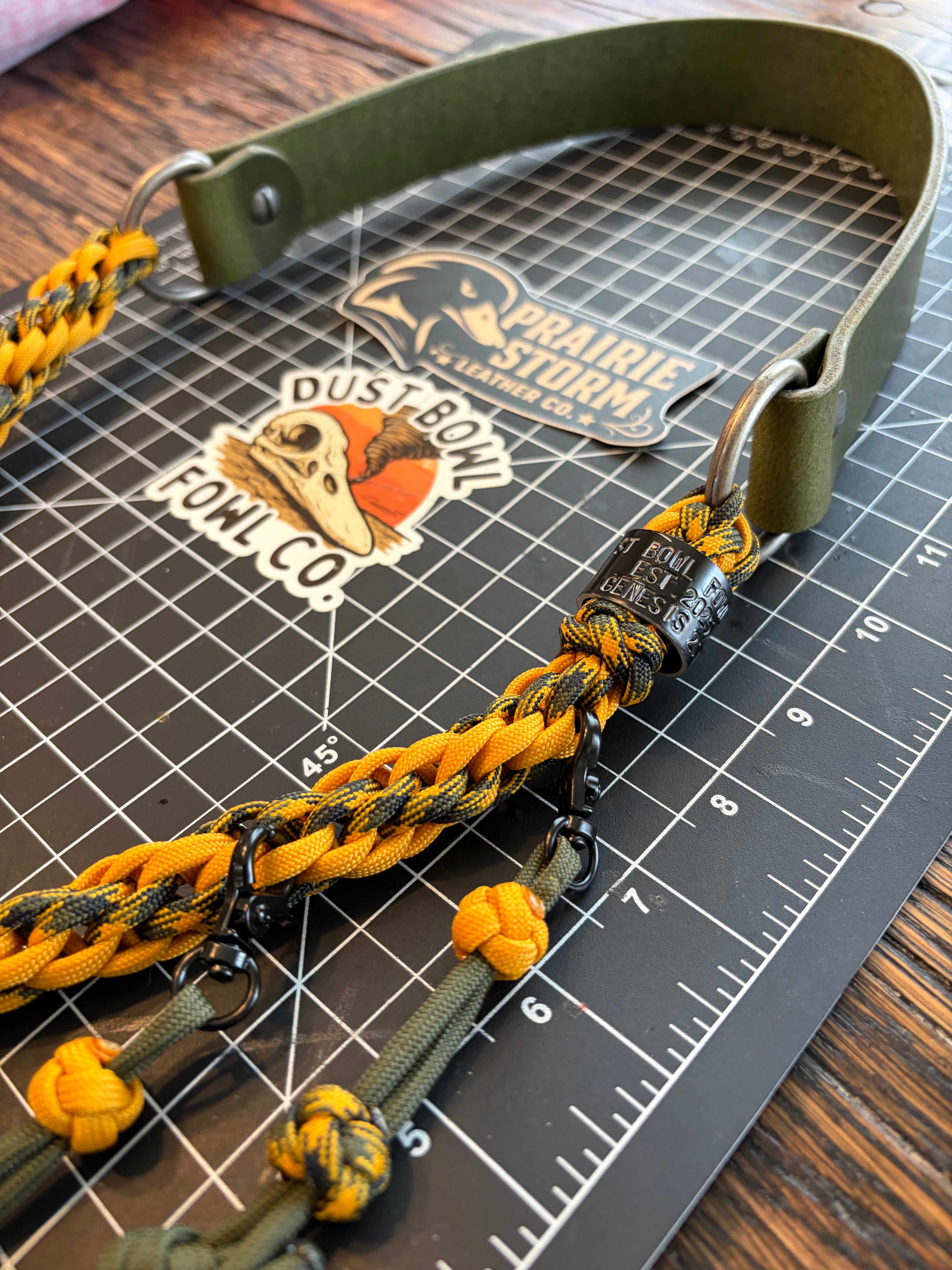 Leather x Half Round Lanyard -  Ranger