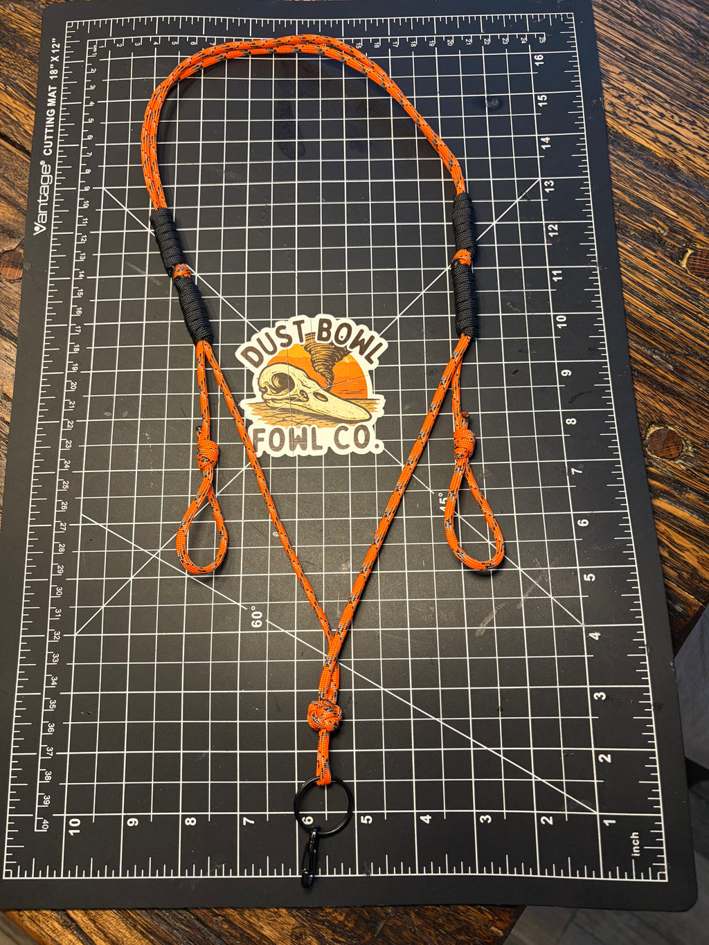 Minimalist paracord - Orange