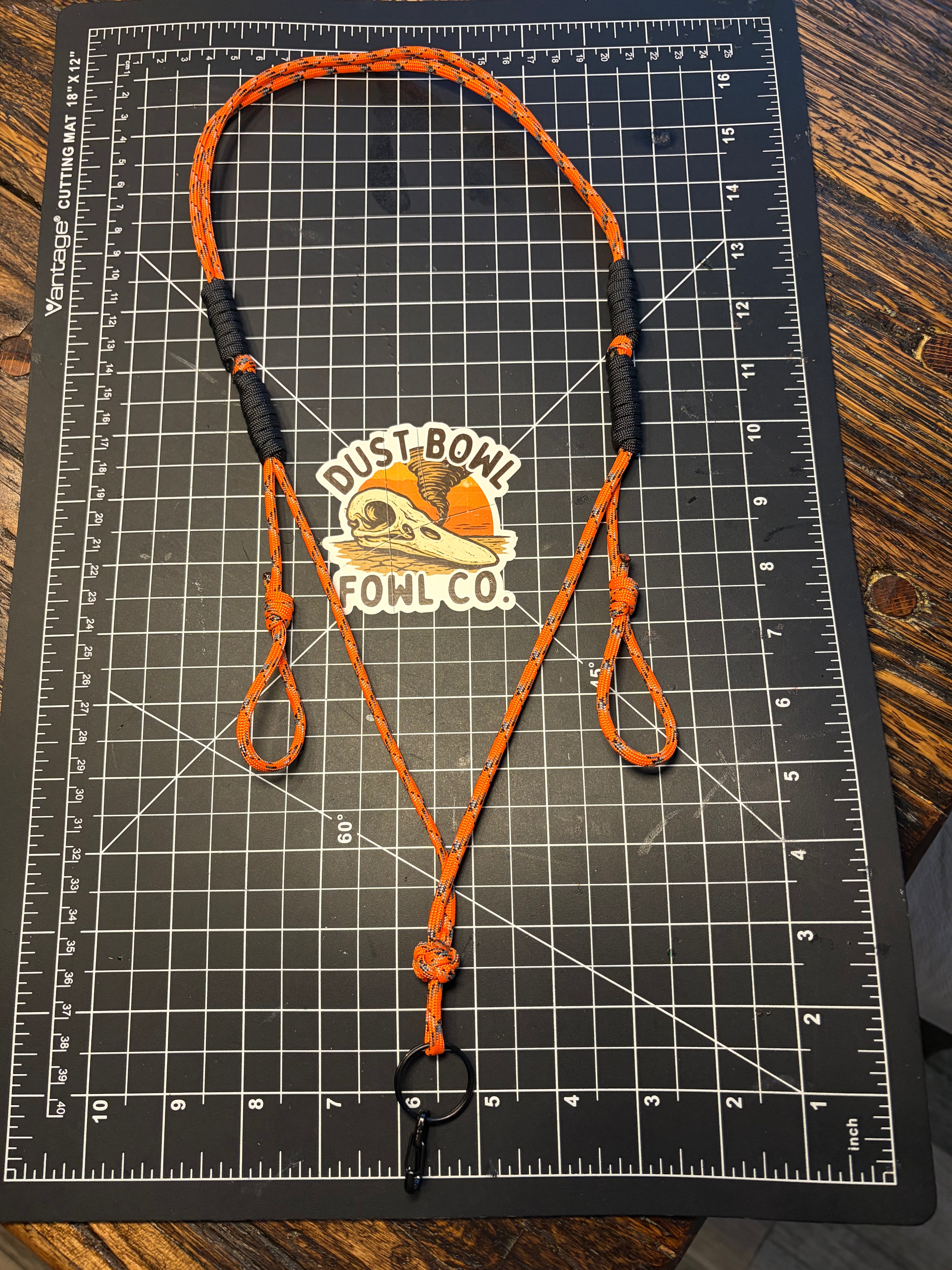 Minimalist paracord - Orange