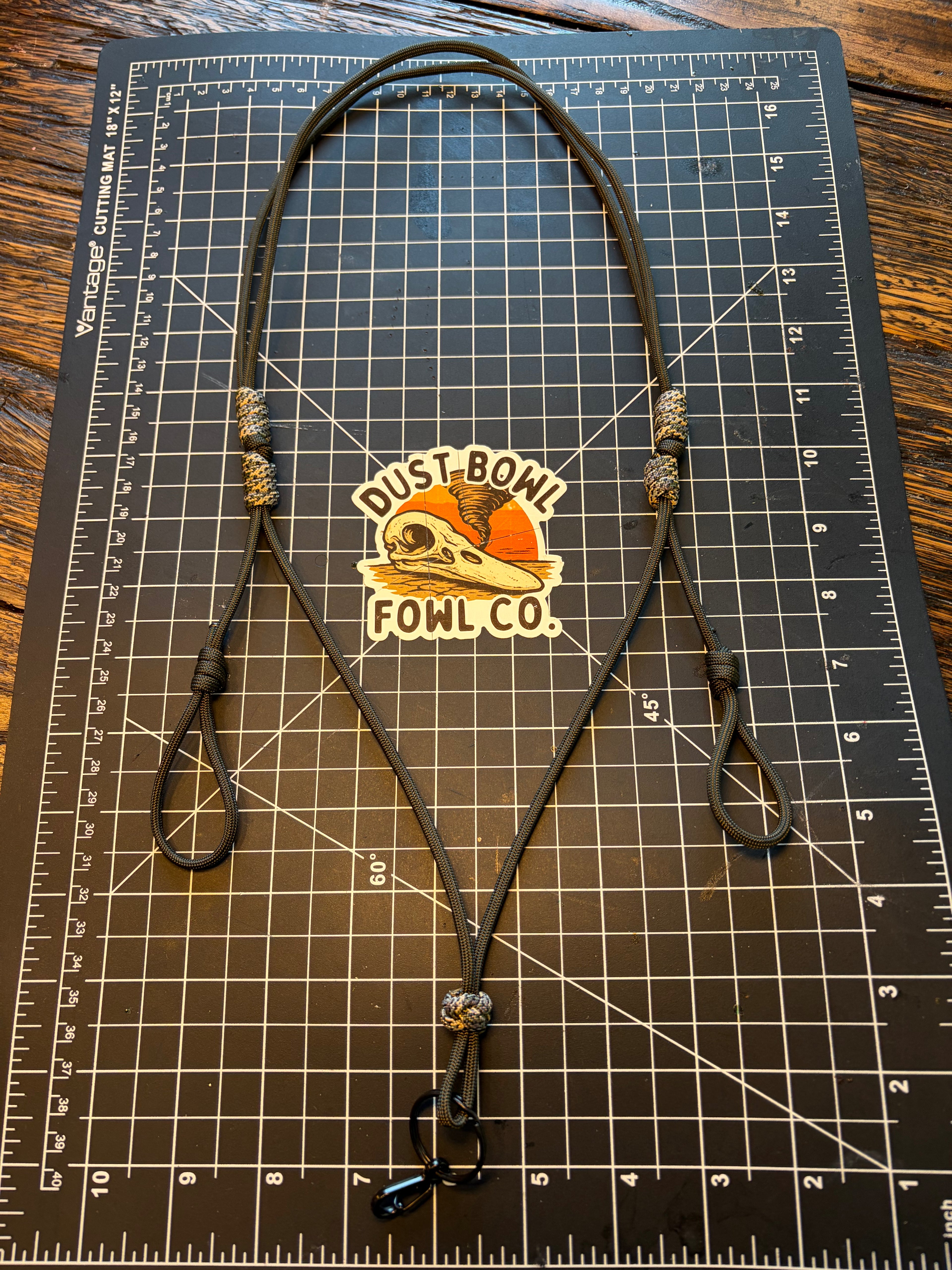 Minimalist paracord - Moss Green