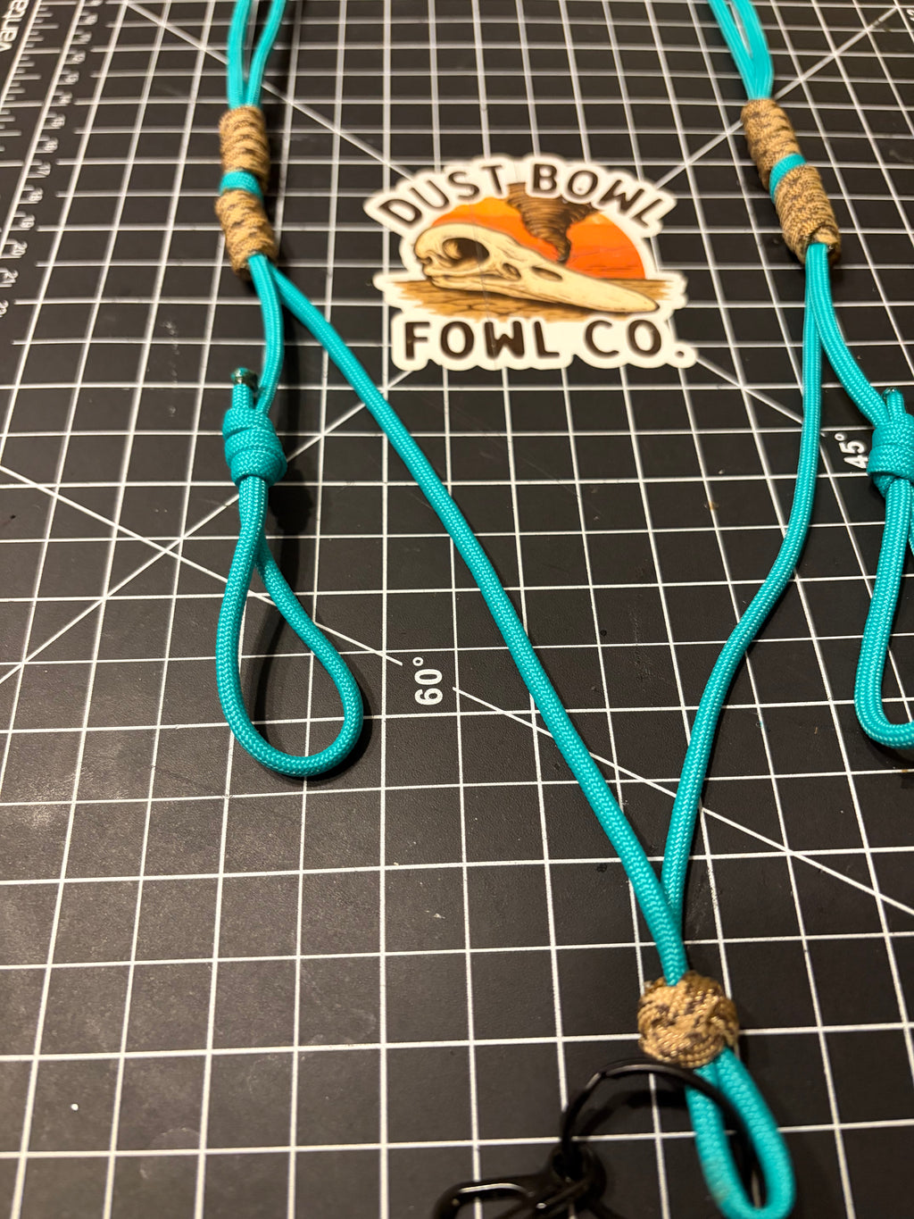 Minimalist paracord - Teal