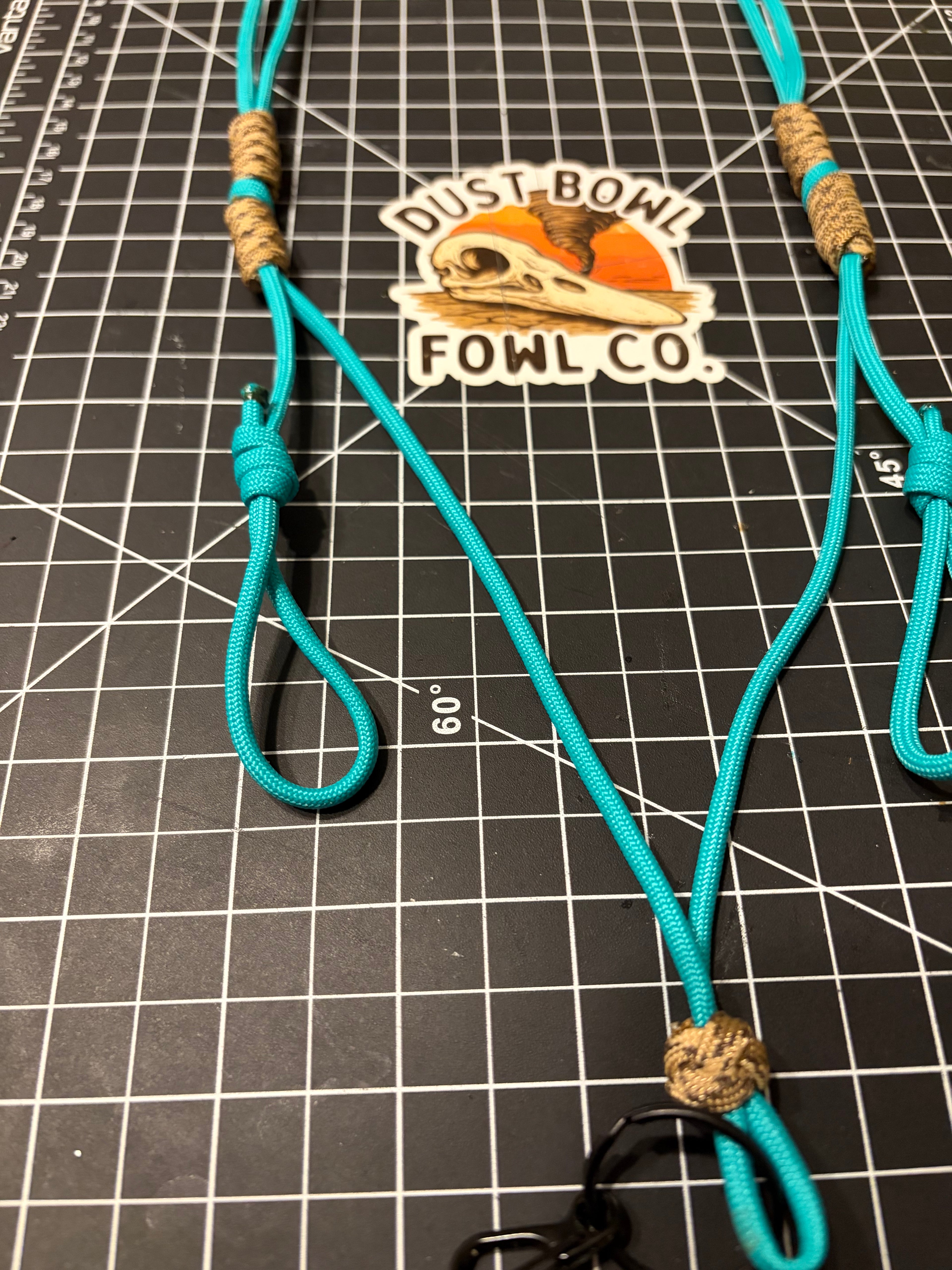 Minimalist paracord - Teal