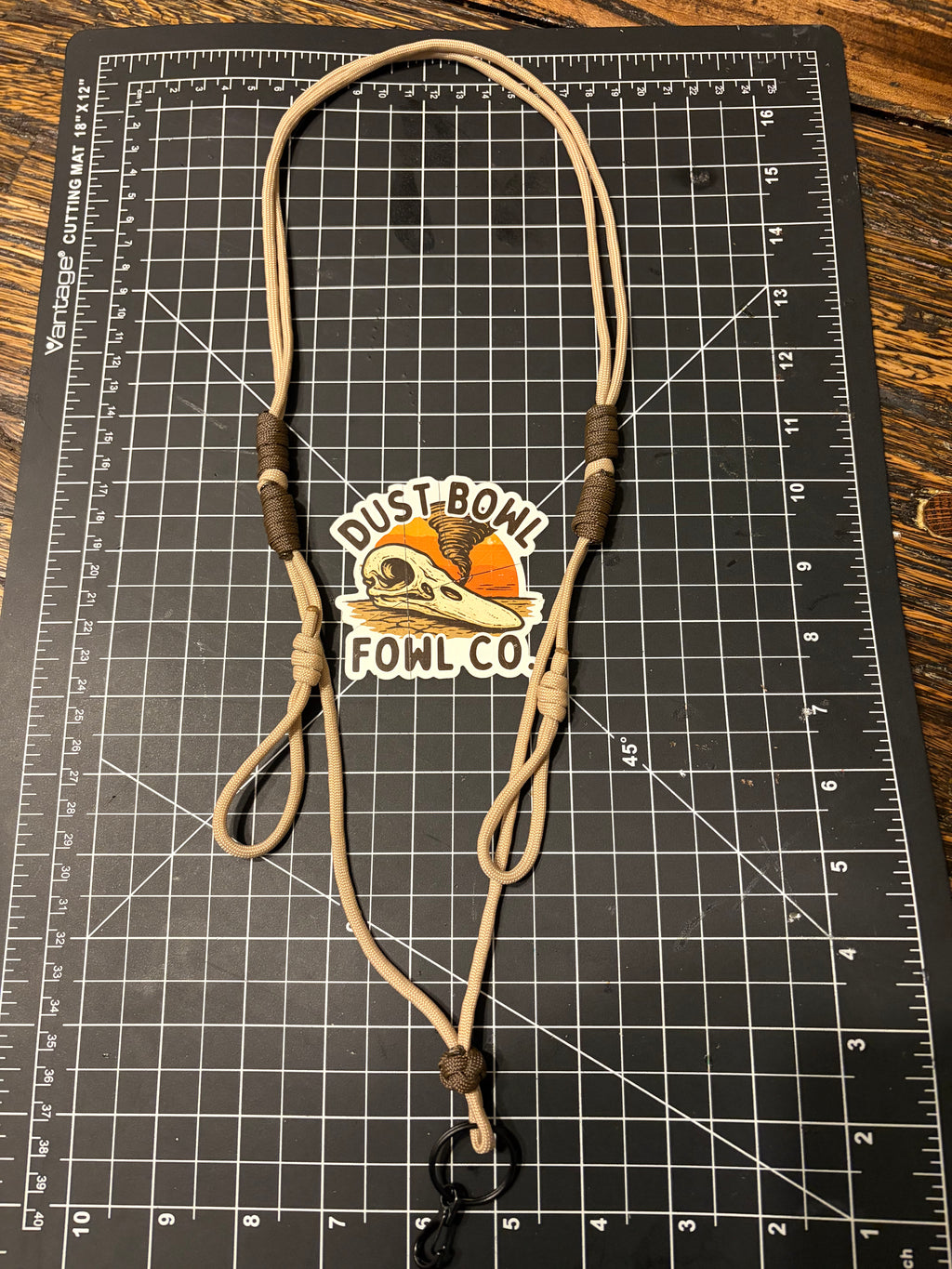 Minimalist paracord - Sand