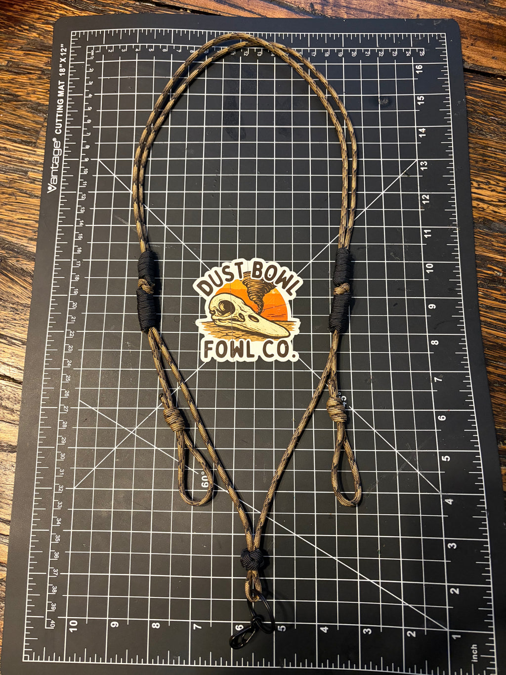 Minimalist paracord - Gold Camo