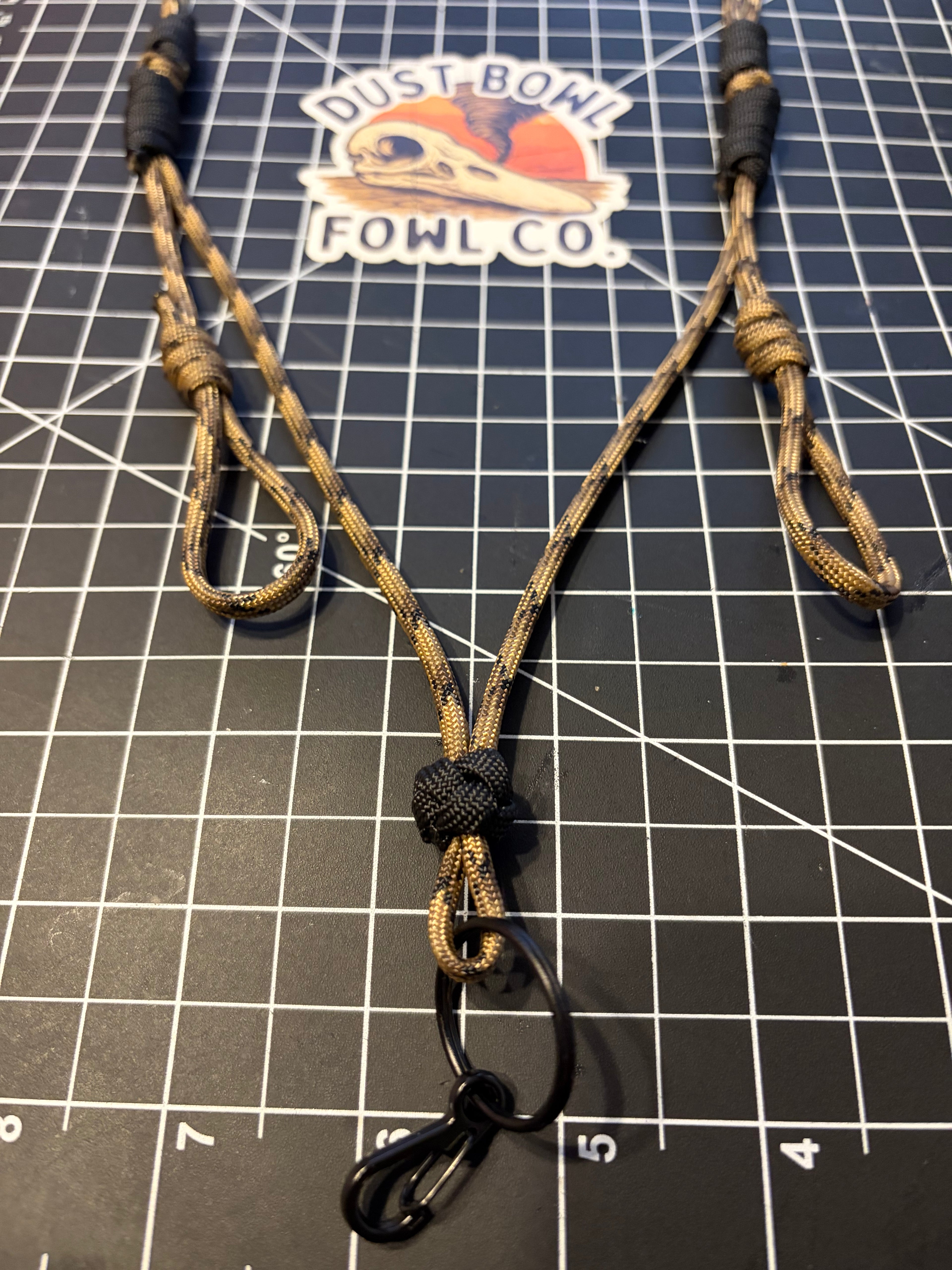 Minimalist paracord - Gold Camo