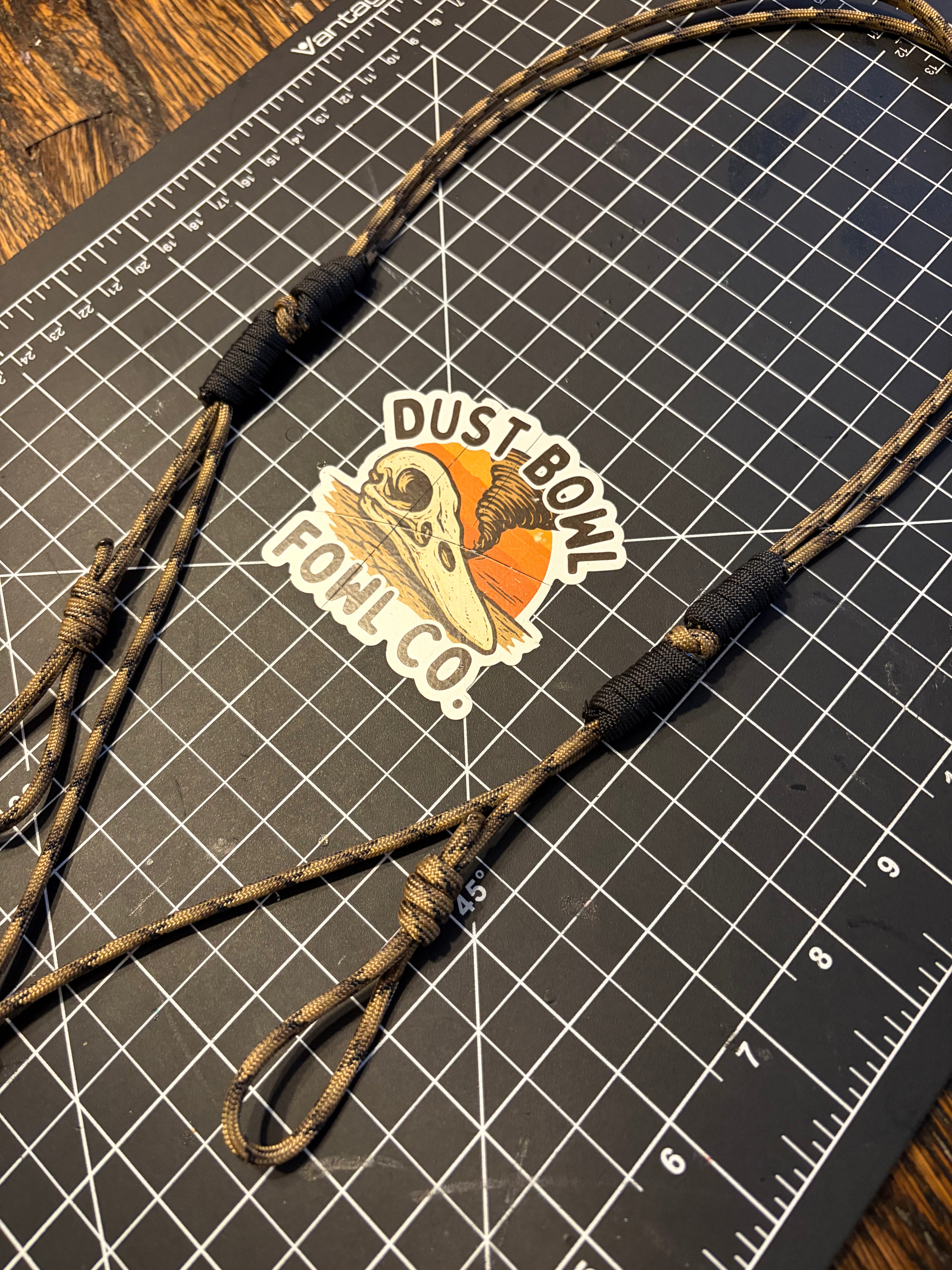 Minimalist paracord - Gold Camo