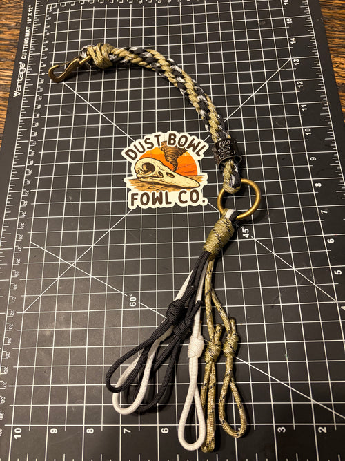 Clip-In Duck Tote - Black & Gold