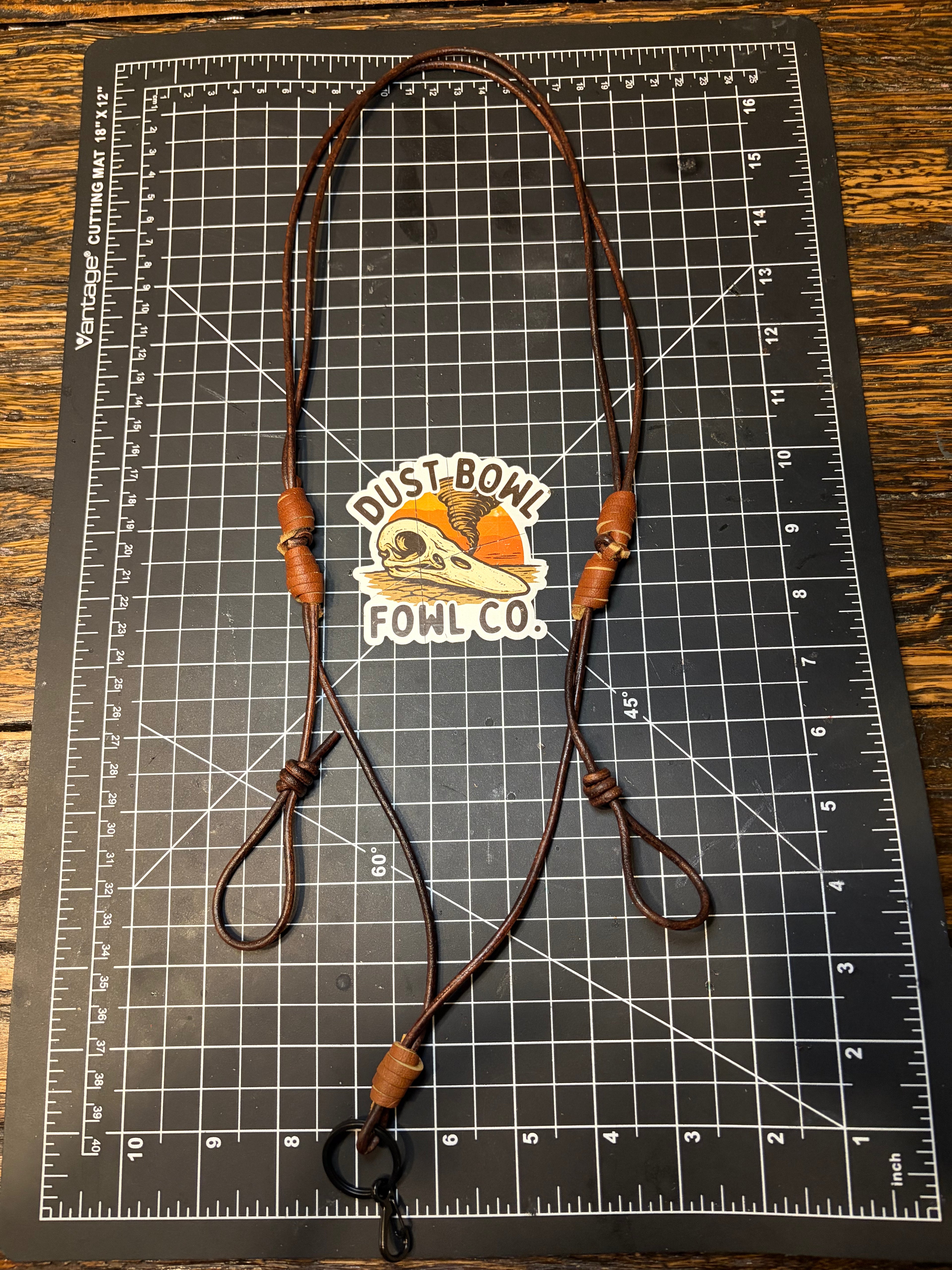 Minimalist leather - Chocolate x Rawhide