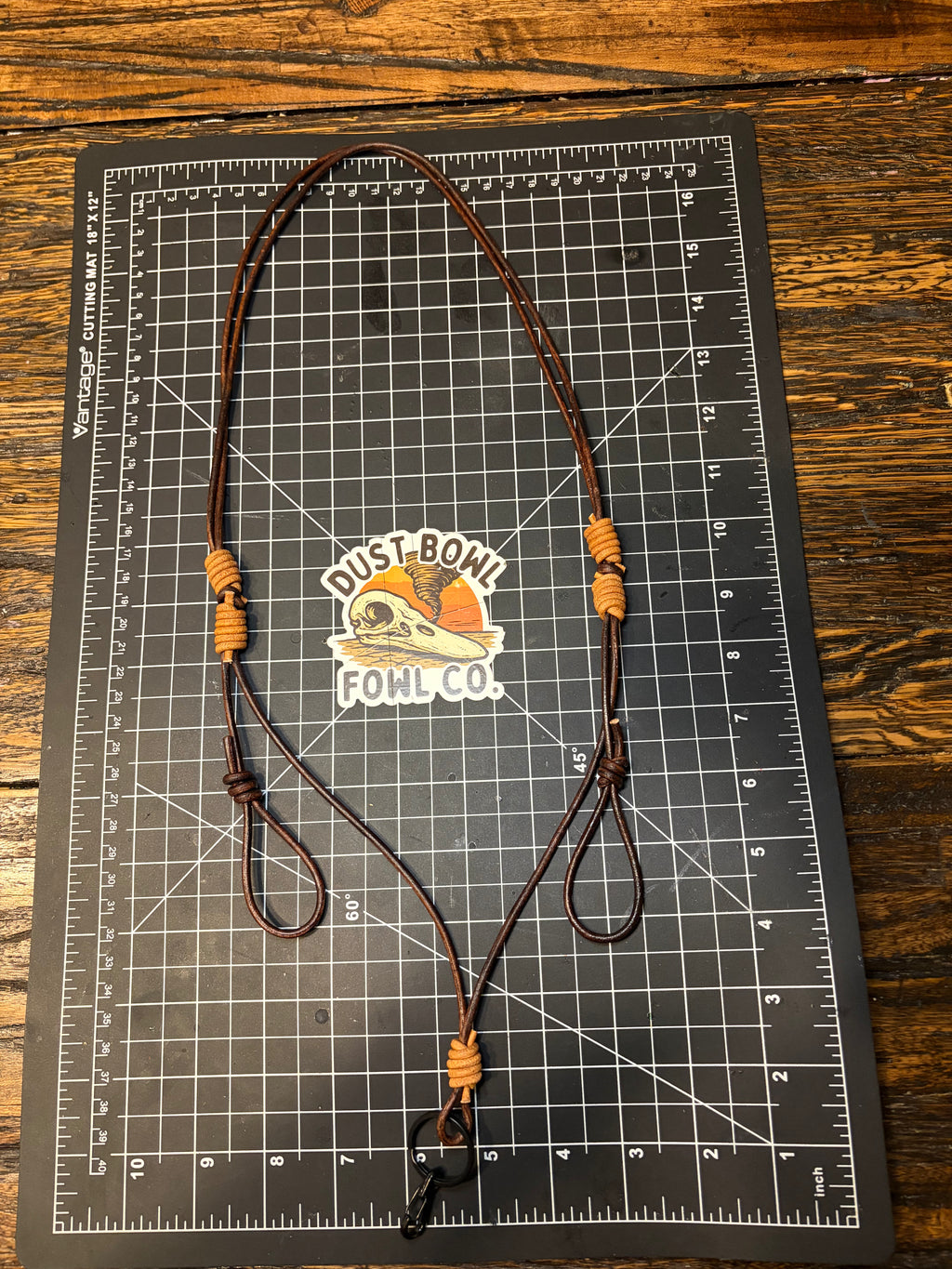 Minimalist leather - Chocolate x Saddle