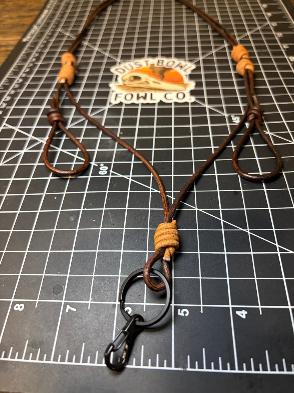 Minimalist leather - Chocolate x Saddle