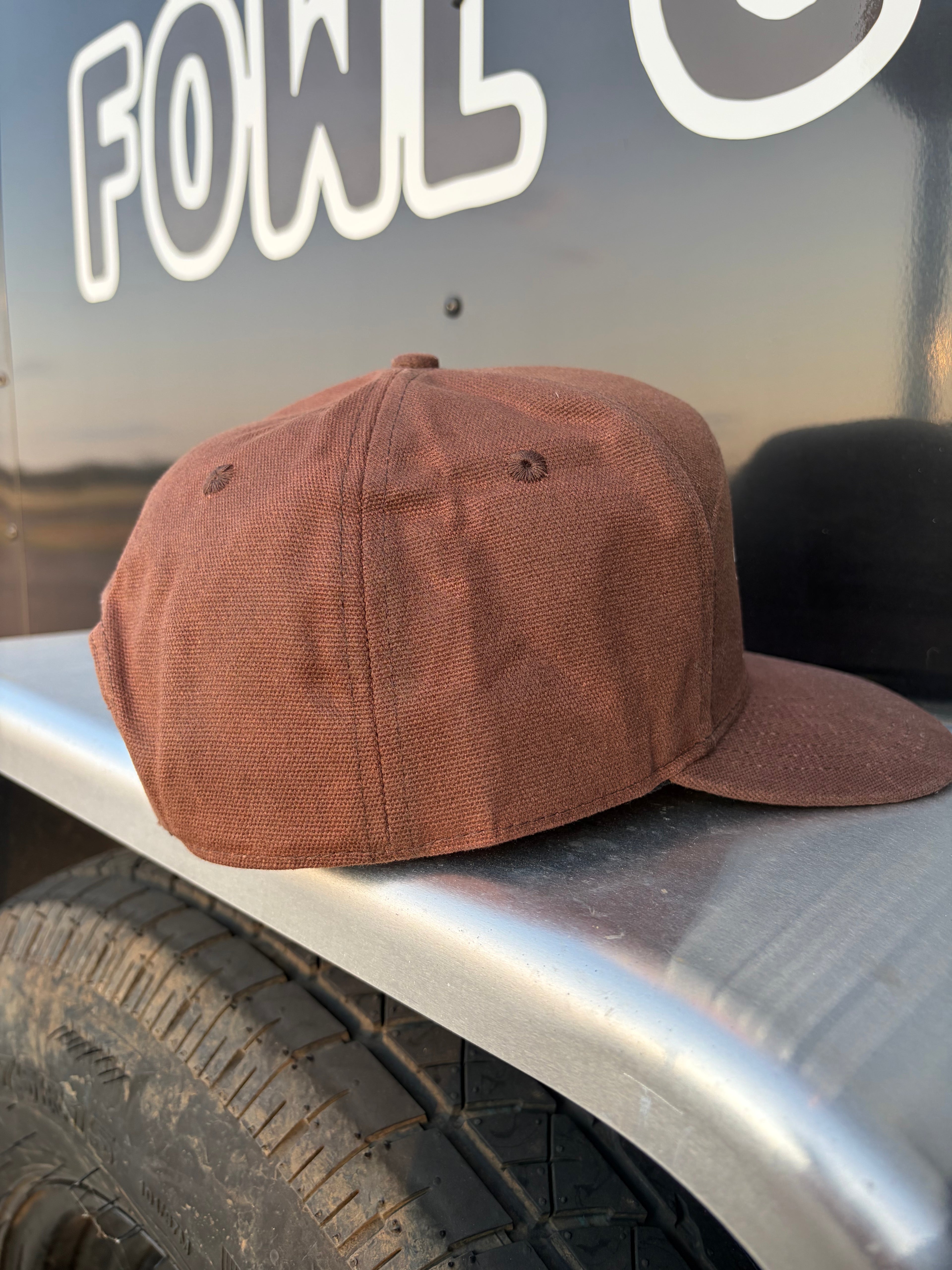 Dust Bowl Fowl Co. Waxed Canvas 7-Panel Hat – Oklahoma