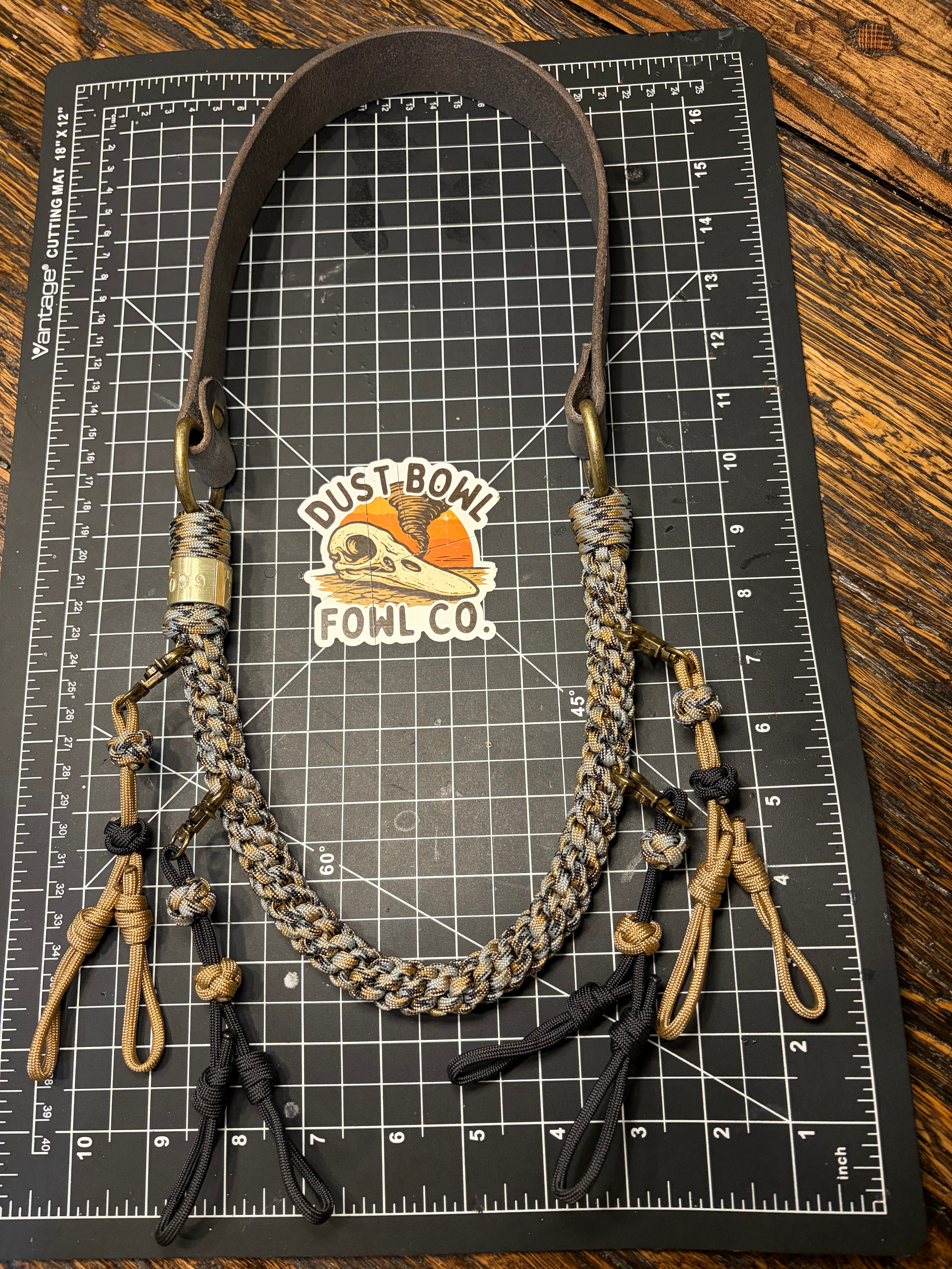 HHR Lanyard - Black Gold
