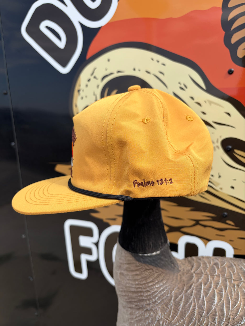 Dust Bowl Fowl Co. OG logo Psalms 121:2 hat