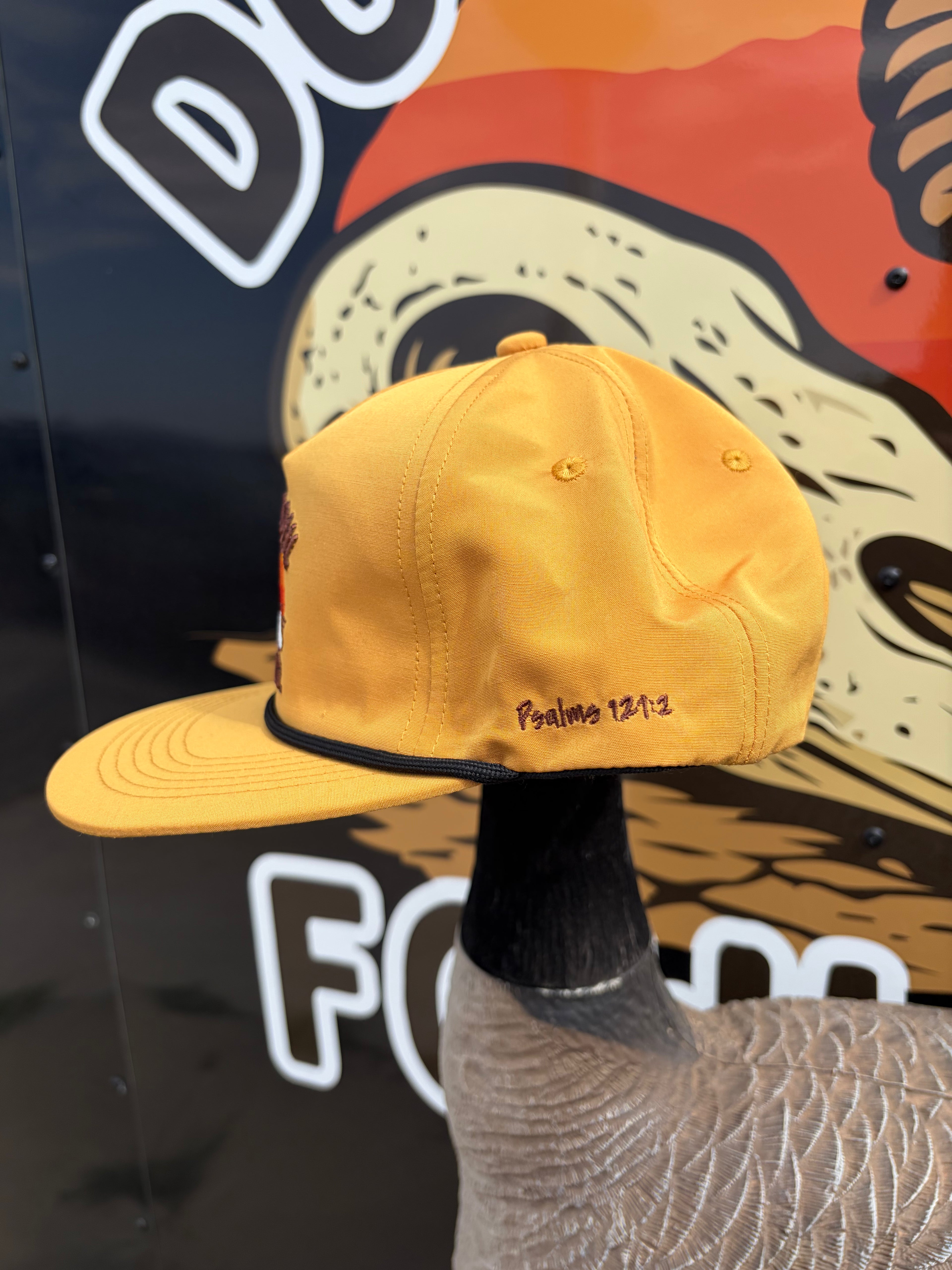 Dust Bowl Fowl Co. OG logo Psalms 121:2 hat