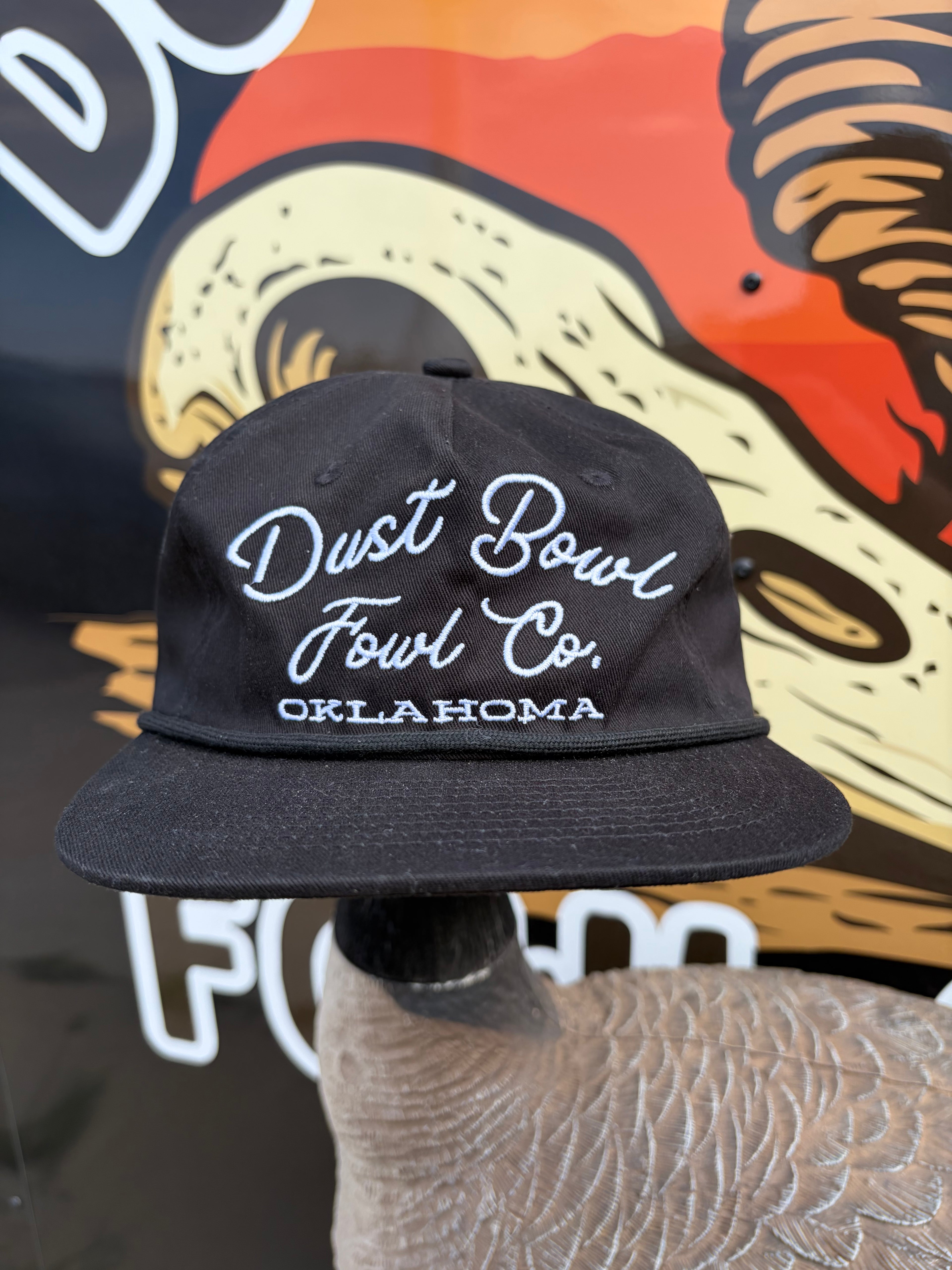 Dust Bowl Fowl Co. Script hat