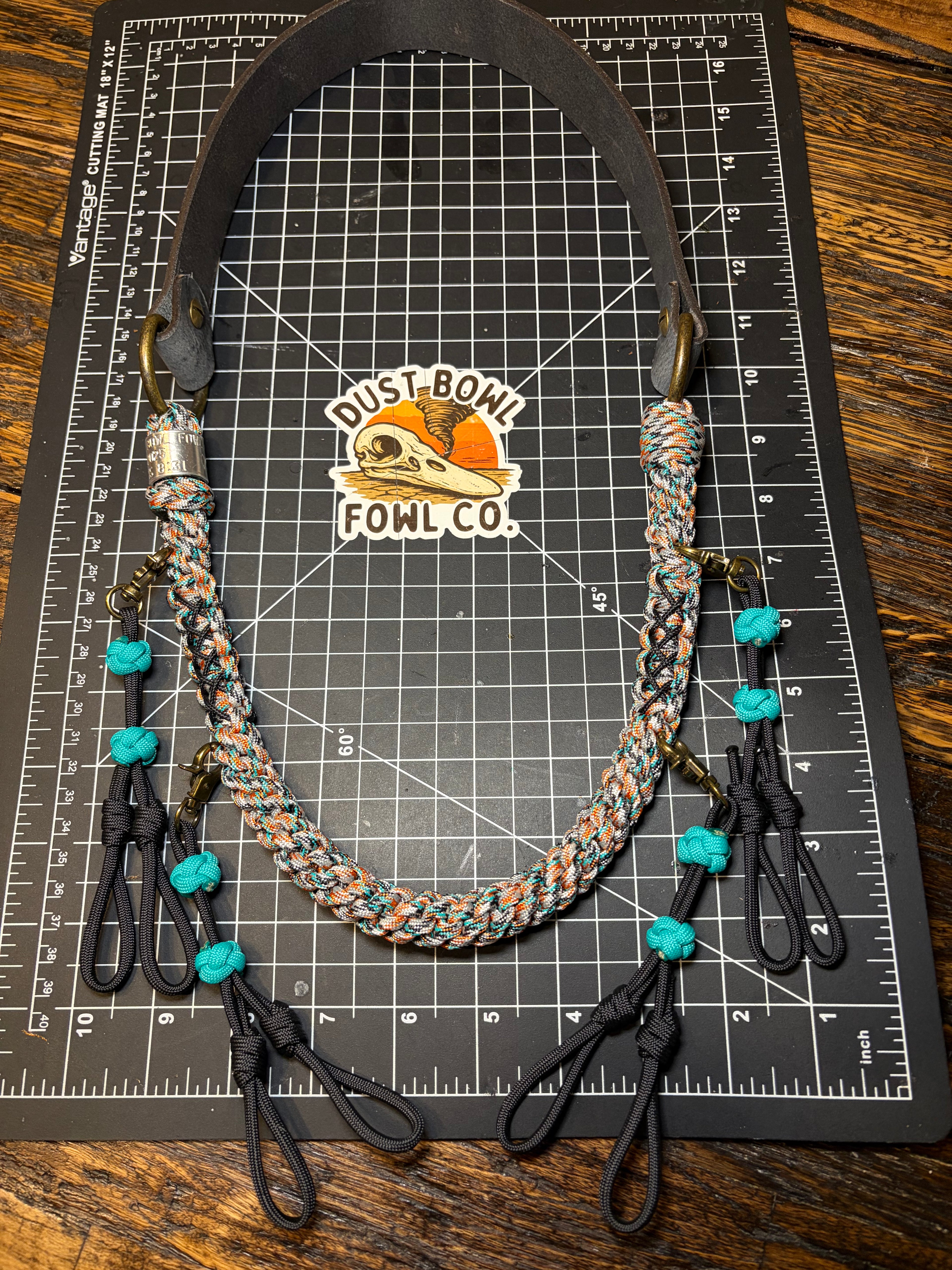 HHR Lanyard - western feel stitched
