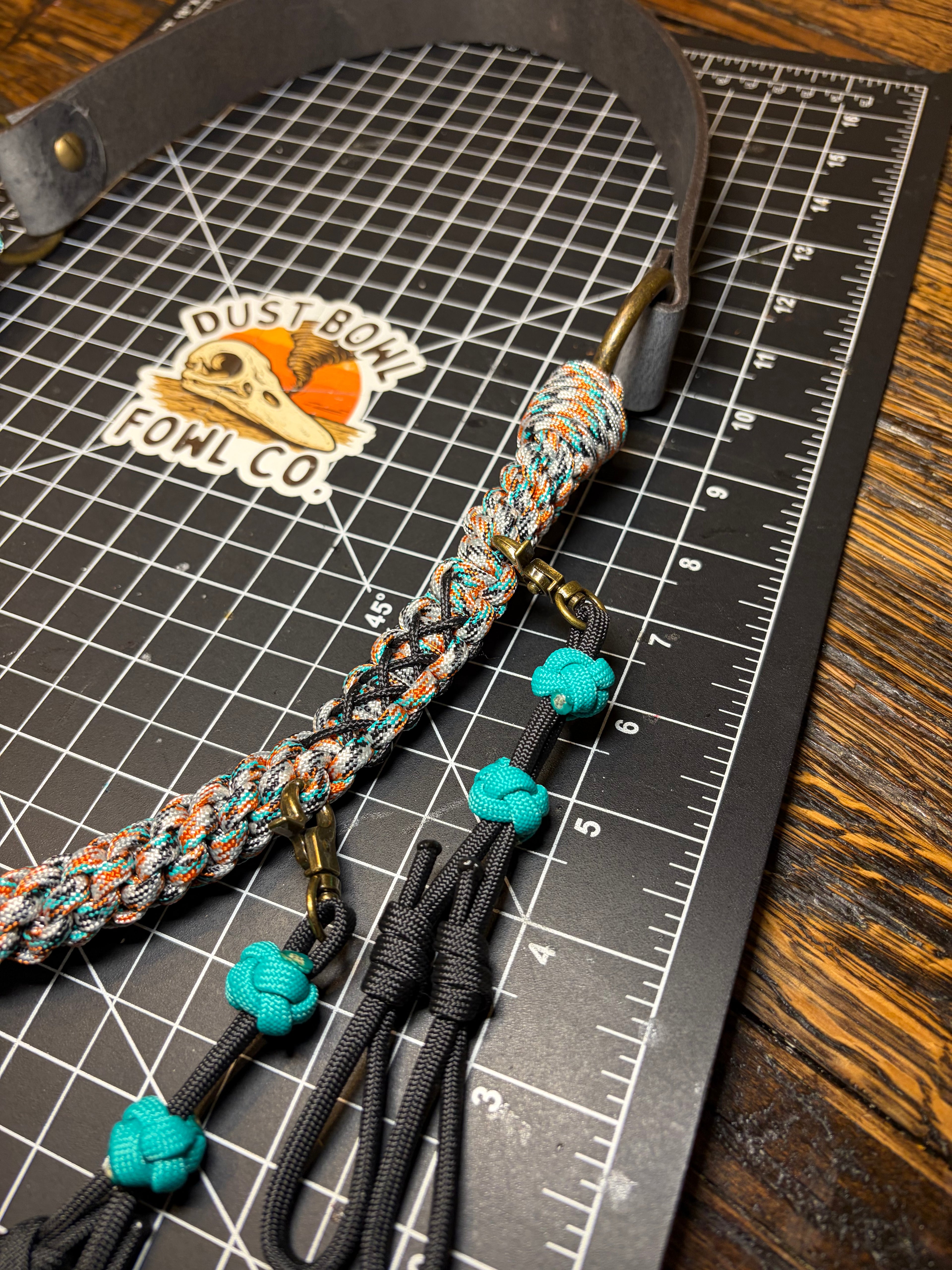 HHR Lanyard - western feel stitched
